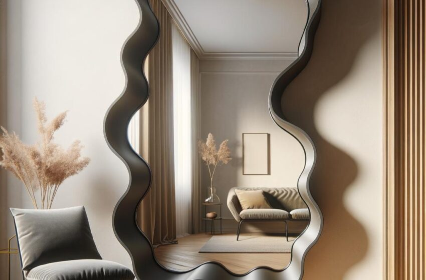 Reviewing the Asymmetrical Wavy Wall Mirror: Our Take