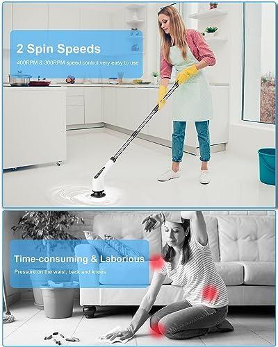 Revolutionizing Cleaning: Our Experience with Leebein Electric Spin Scrubber
