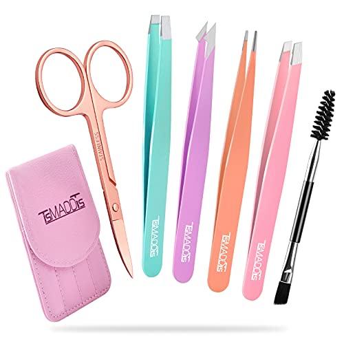 <strong>Top Beauty Tools Reviewed: Tweezers, Scissors & Razors</strong>“></p>
<div>
<p>The precision-tipped tweezers within this set are crafted from <strong>surgical-grade stainless steel</strong>, ensuring durability and easy cleaning. The tips are perfectly aligned, allowing for precise plucking and minimizing pain by gripping the roots of ingrown hairs on the first try. Each tweezer is designed to be user-friendly, reducing the pressure needed to grip and remove even the tiniest, shortest, and sparsest hairs. Additionally, the set includes a pair of curved eyebrows scissors and a double-sided eyebrow brush, offering all-in-one functionality for a complete beauty routine. The bright colors of the tweezers elevate their aesthetic appeal, contrasting with the traditional black, and ensuring you stand out.</p>
<p>One of the standout features is the <strong>elegant pink leather case</strong>, which provides both style and practical protection. Every tweezer in the set has a head protective cover to keep the tips sharp and your fingers safe. The compact design makes it a great travel companion for maintaining your beauty regimen on the go. However, it is worth noting that the set is specifically tailored for eyebrow grooming and may not be as effective for other uses. The compact, lightweight nature of the set makes it an ideal gift choice for various occasions, including Mother’s Day, Valentine’s Day, or birthdays. With this kit, you’ll have everything you need for perfect eyebrows at your fingertips.</p>
<p></p>
<table class=