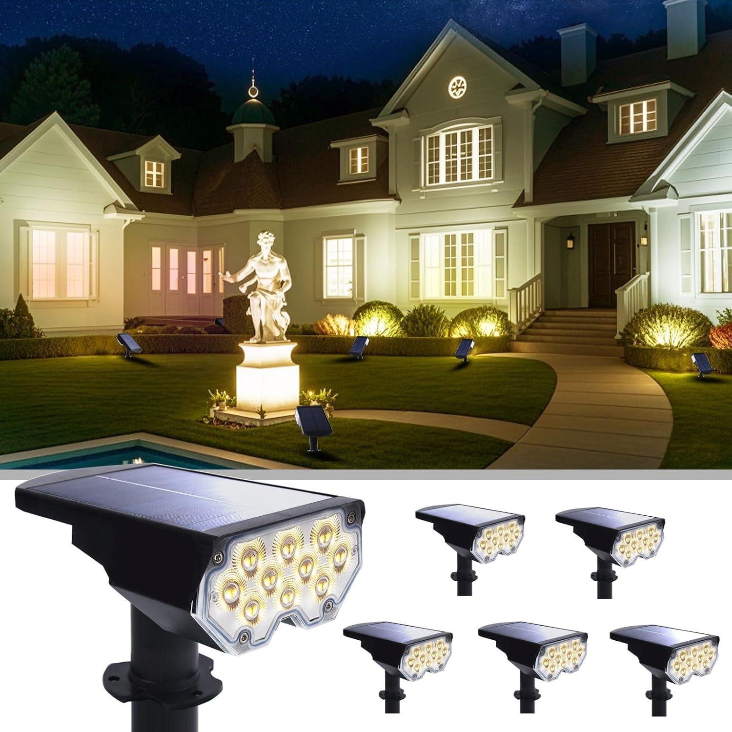 Illuminate Your Outdoors with Top Solar Spotlights
