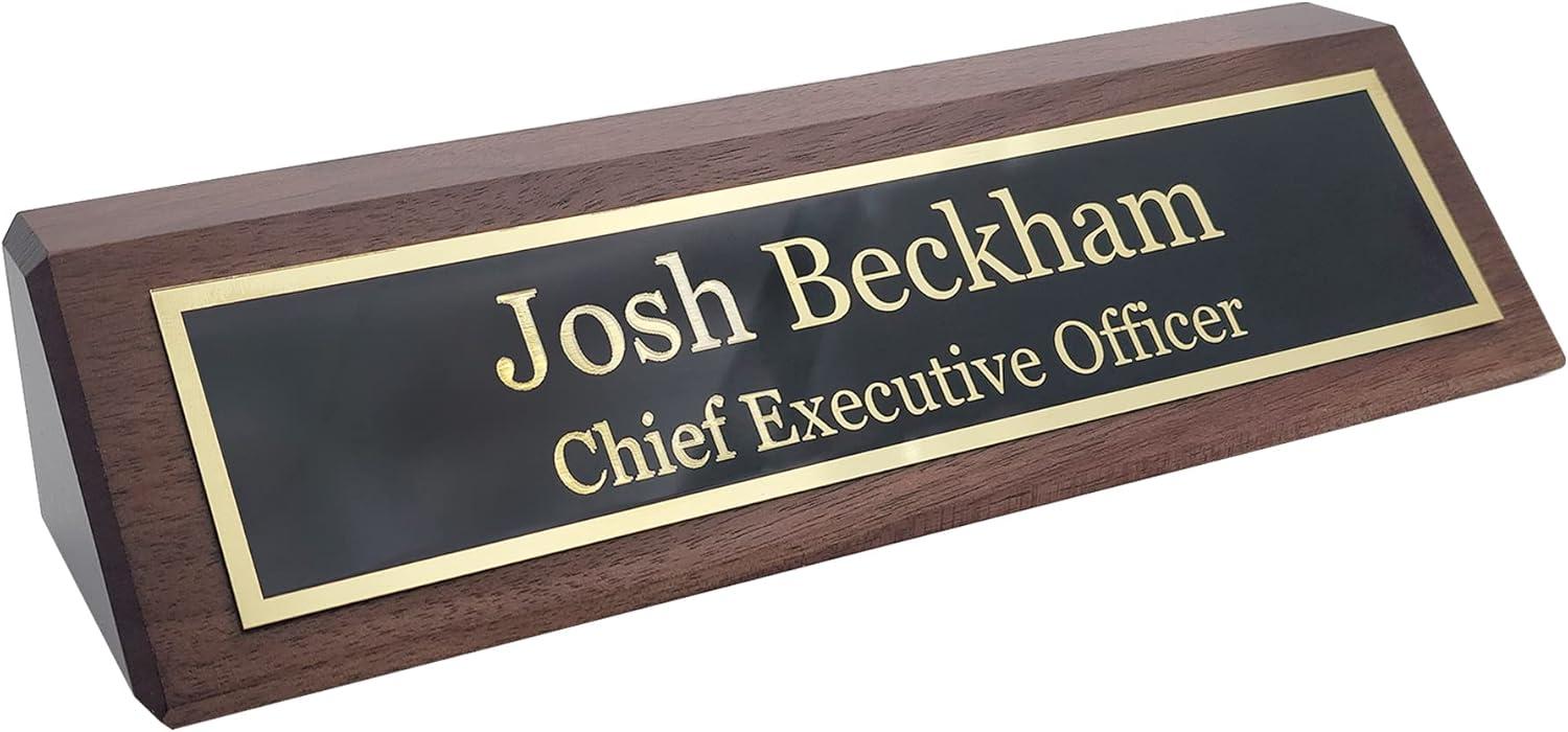 Top Desk Essentials: Name Plates, Organizers & Mousepads