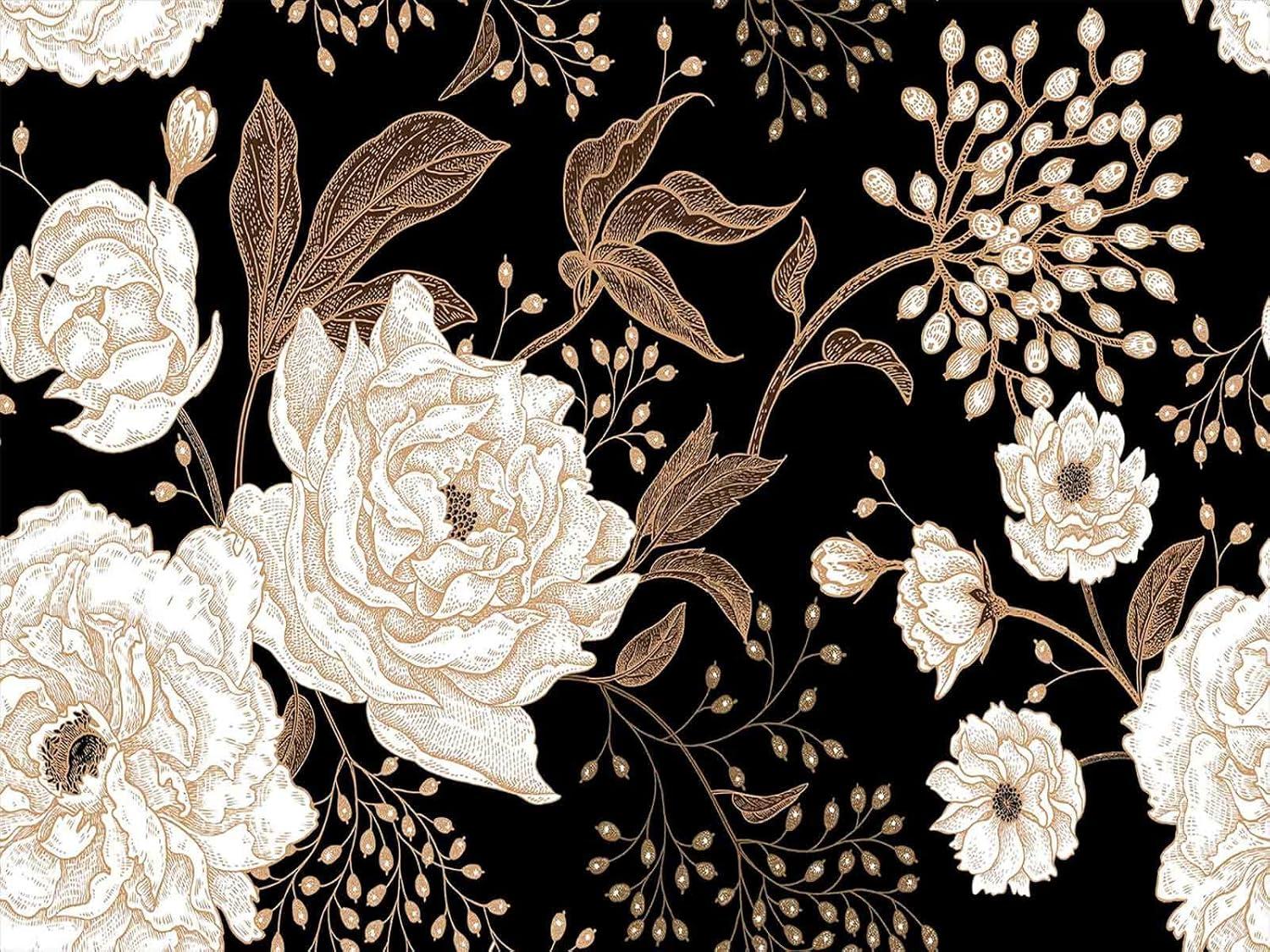 Transforming Spaces: A Vintage Floral Wallpaper Journey