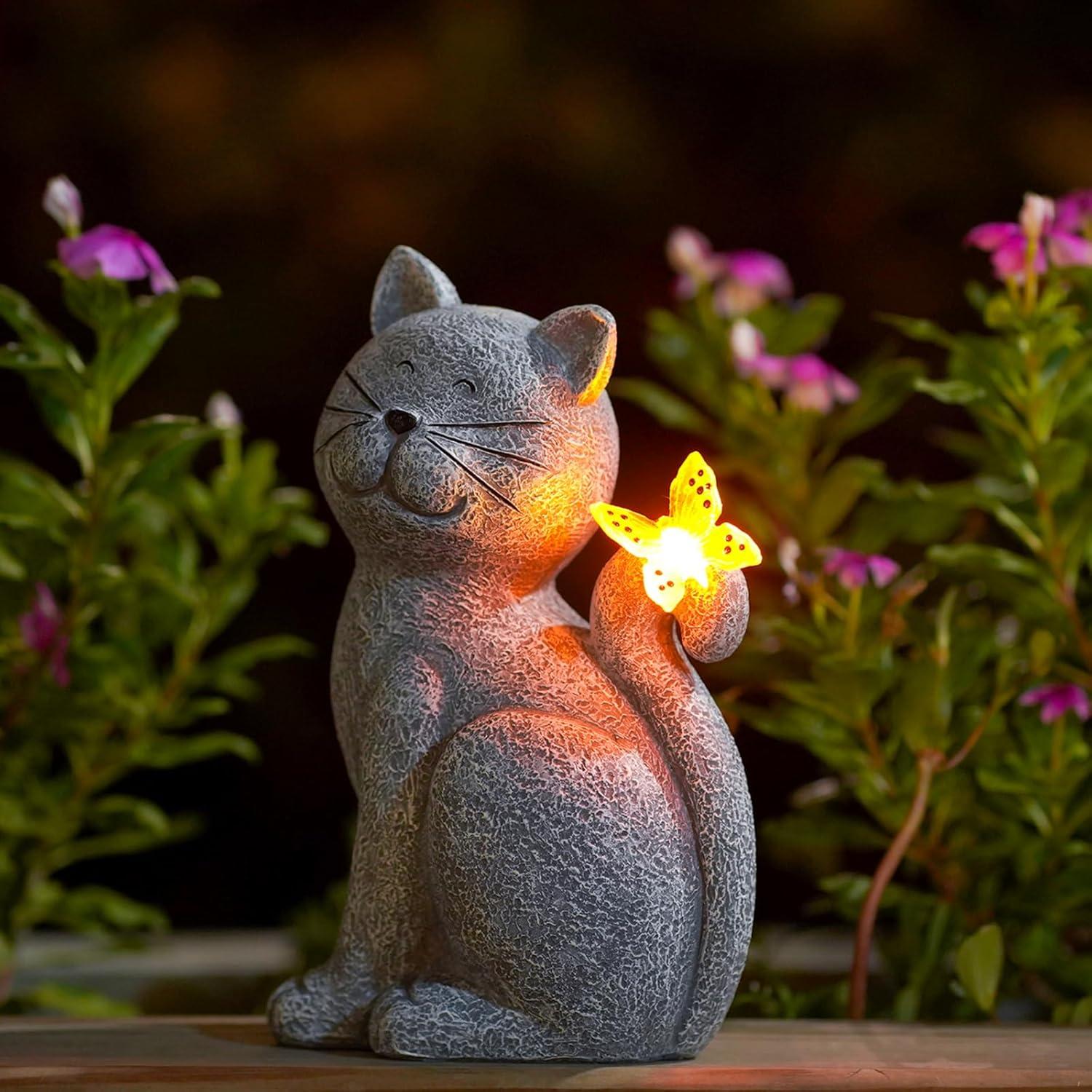 Brighten Your Garden: Solar Statues & Lawn Essentials