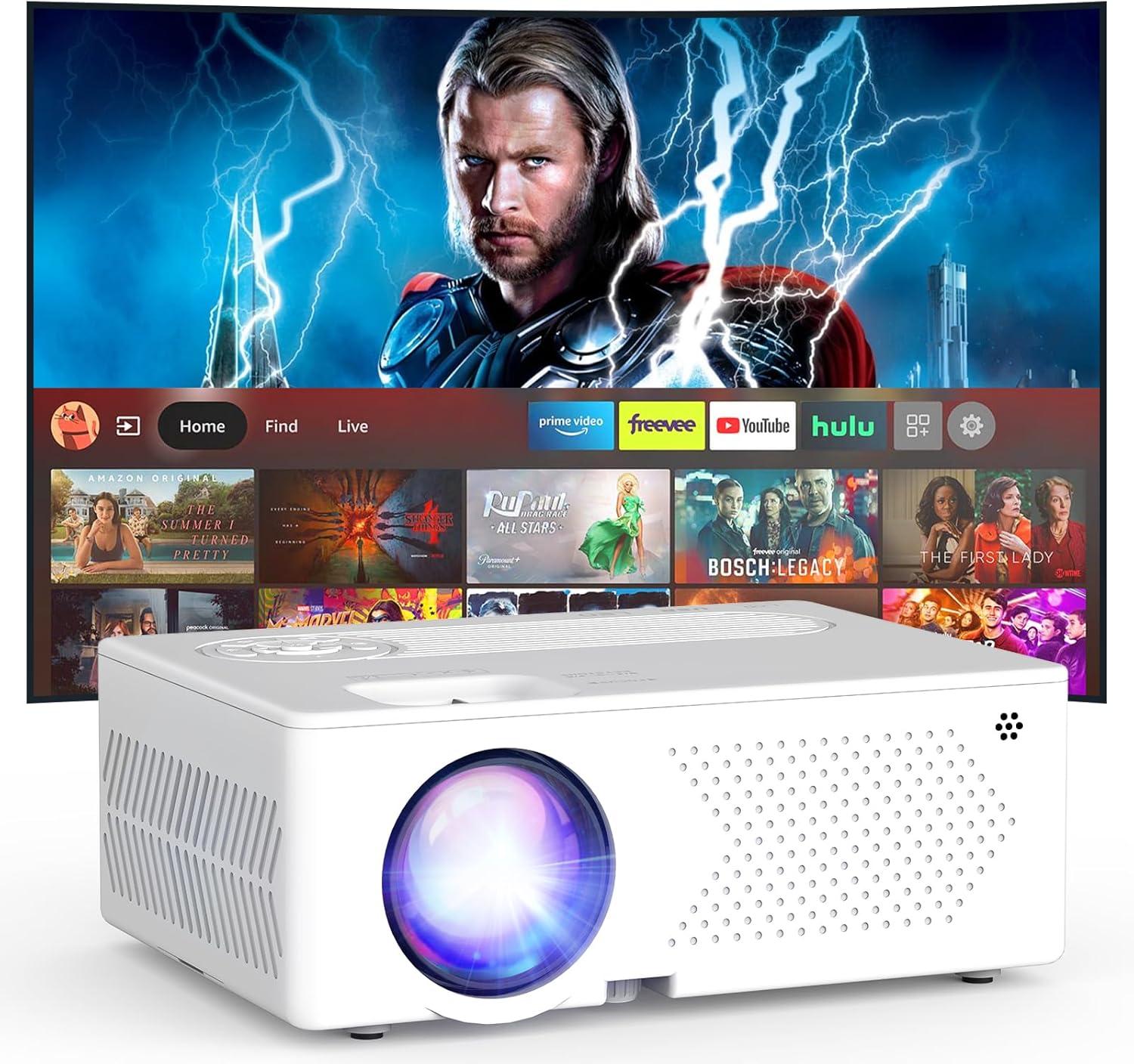 Top Projectors for Outdoor Movie Nights: 1080P & 4K Picks