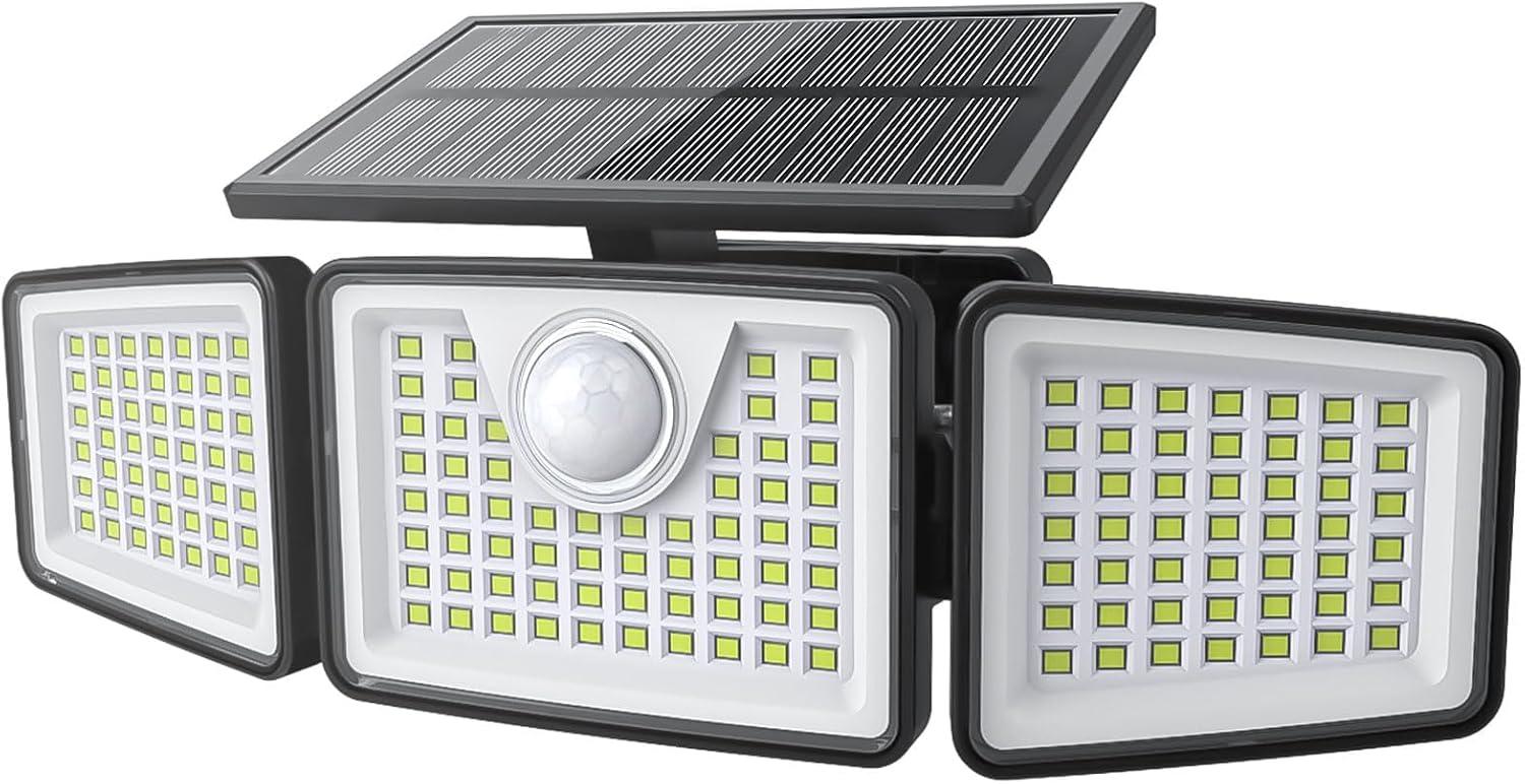 Top 3 Solar Lights for Outdoor Security and Brightness