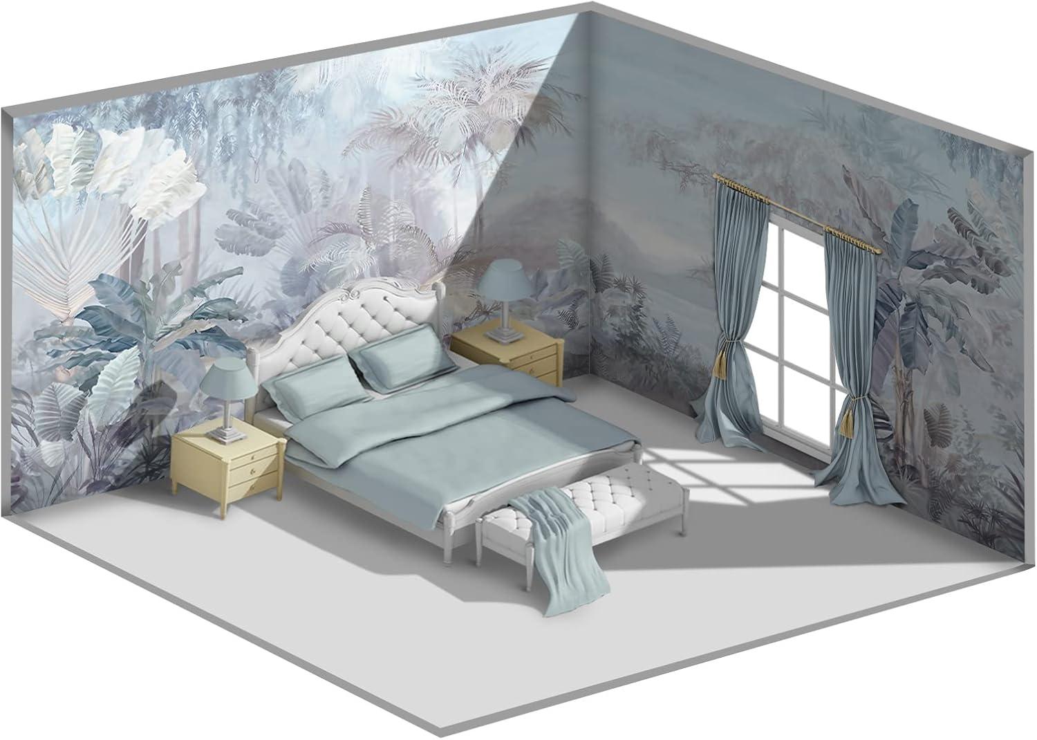 Stylish Wall Murals: Banana Leaf to Dark Floral Designs