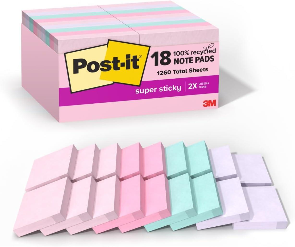 Eco-Friendly Post-it Notes: Explore Oasis & Wanderlust Collections