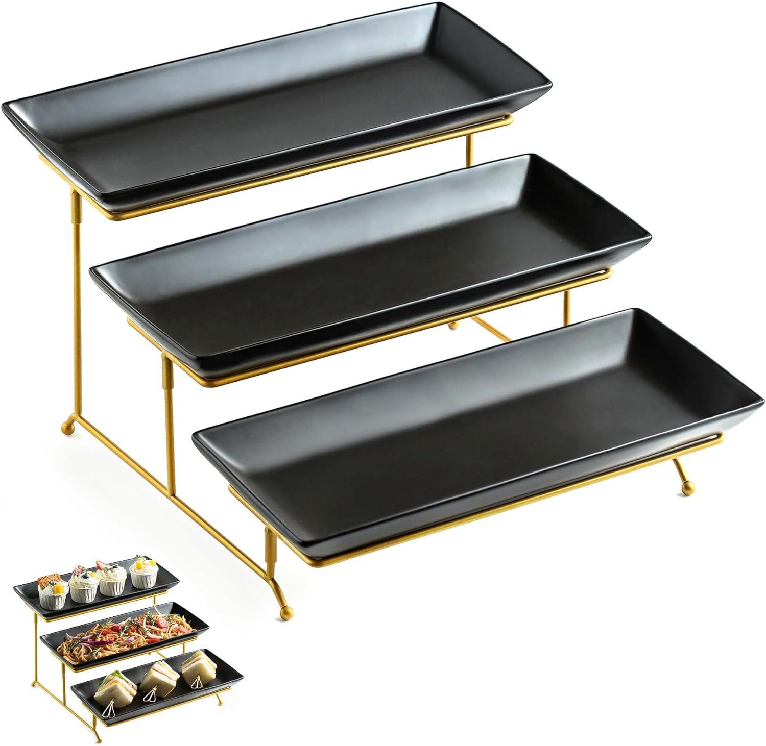 Explore LYEOBOH tiered Serving Trays for Elegant Events