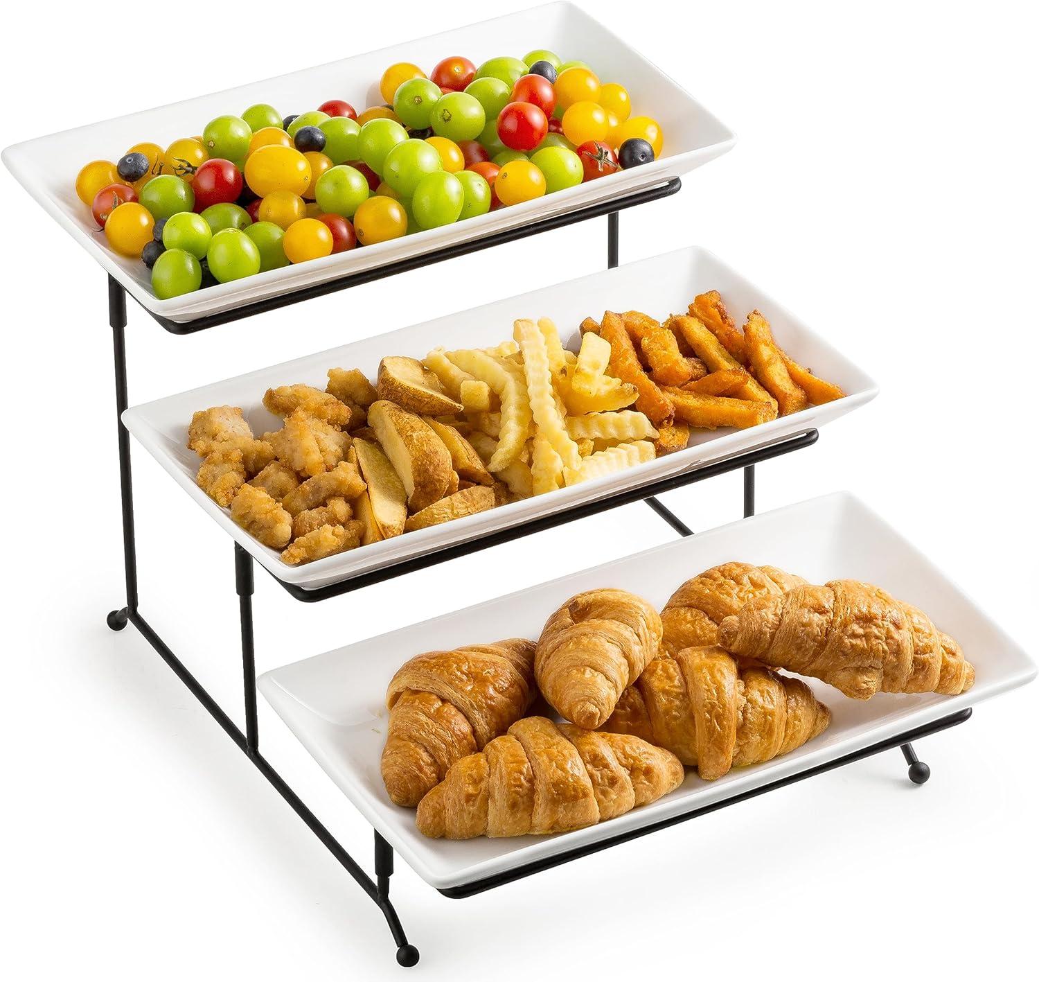 Explore LYEOBOH Tiered Serving Trays for Elegant Events
