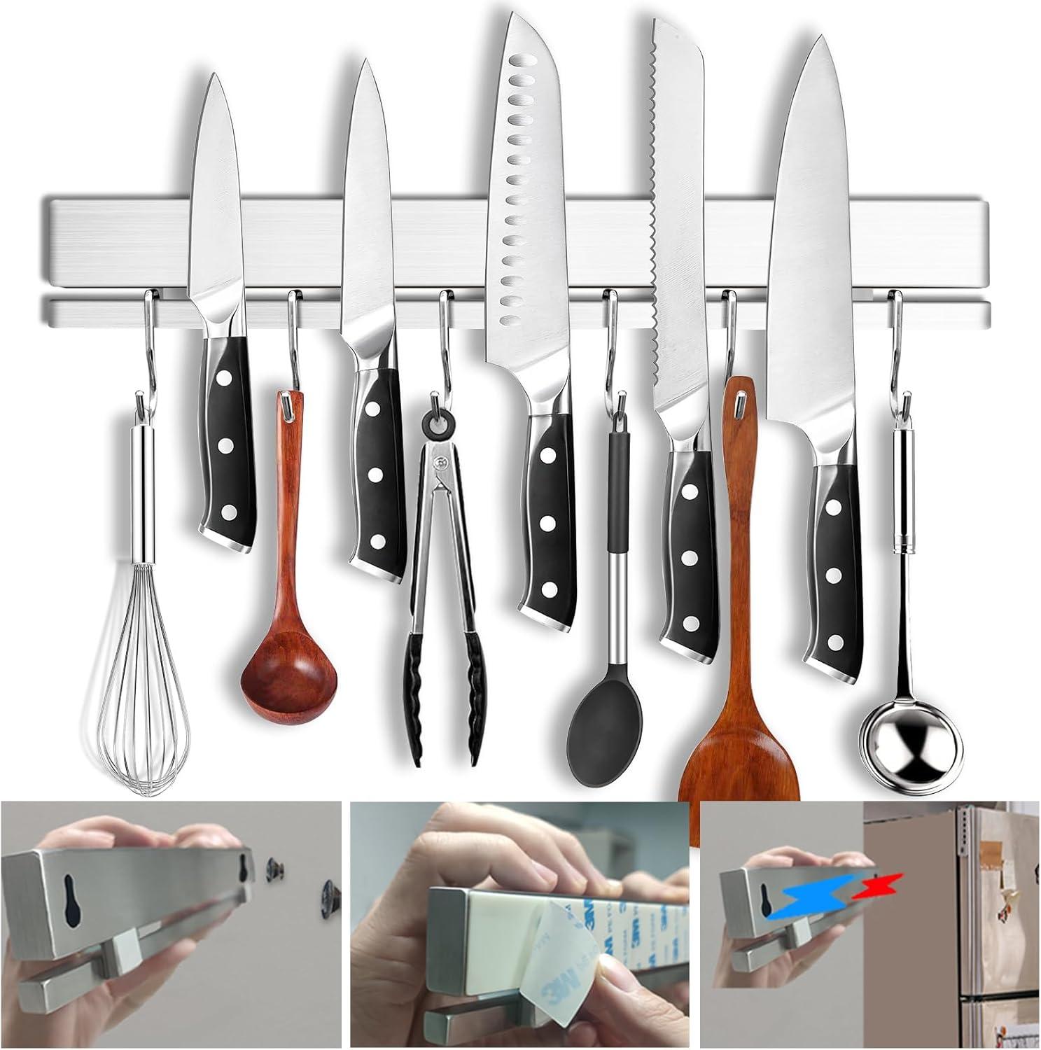 Explore YIIYIIN Magnetic Knife Holders for Your Kitchen