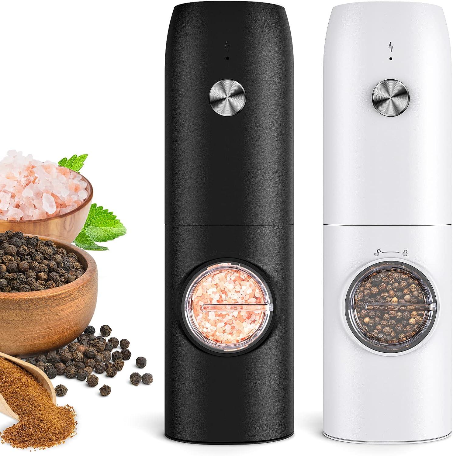 Top Rechargeable Electric Salt and Pepper Grinders Reviewed