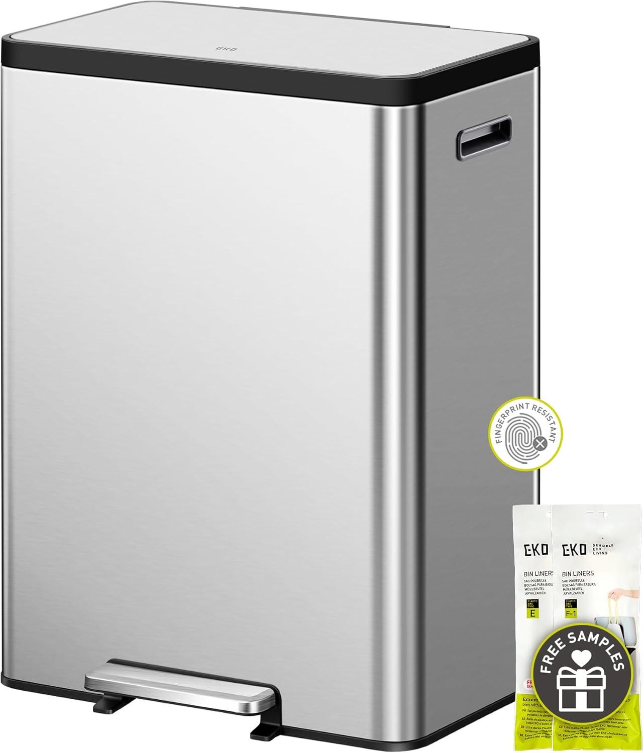 Top Dual-Compartment Trash Bins for Efficient Recycling