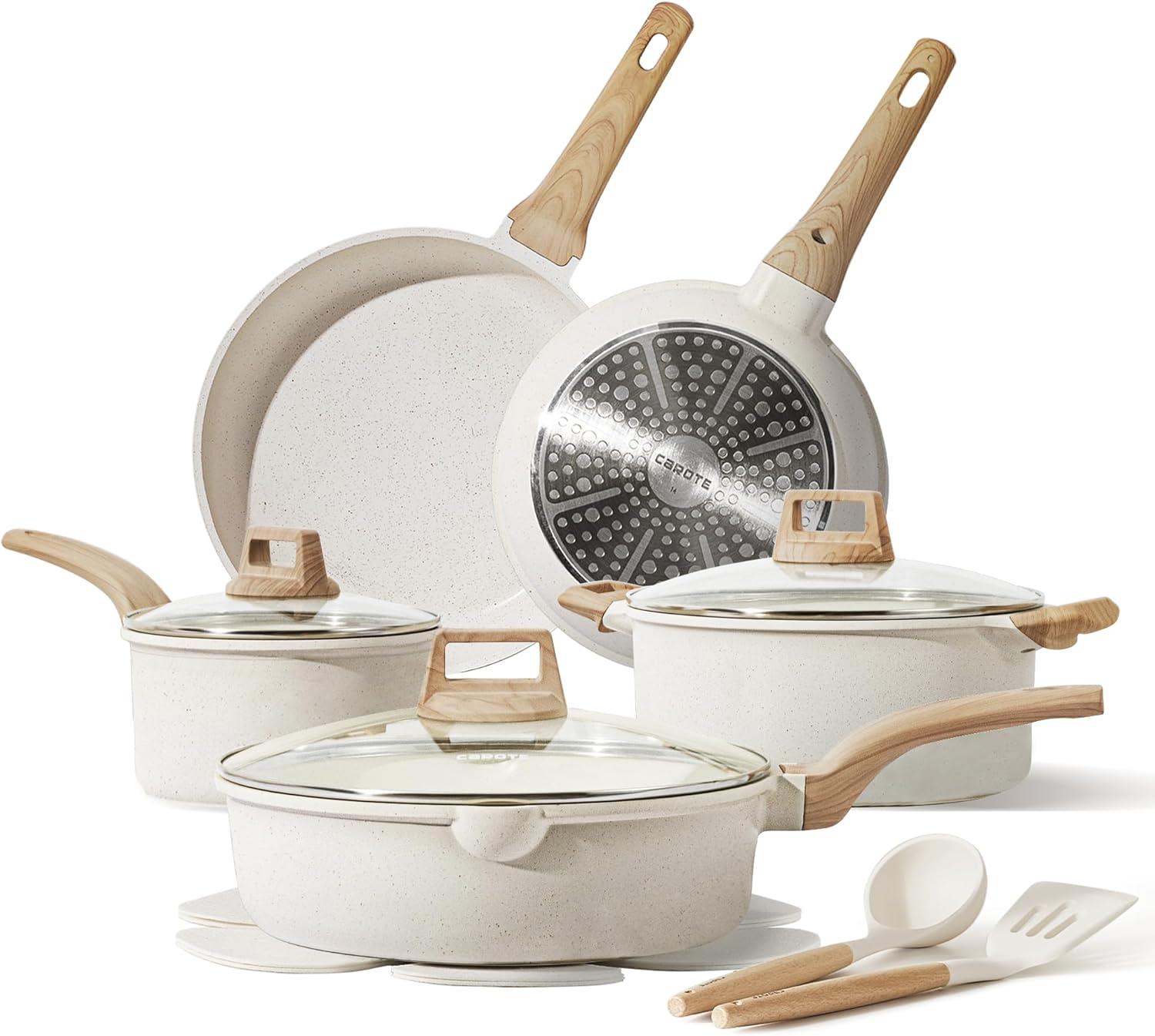 Explore CAROTE's Best Nonstick Cookware Set Options