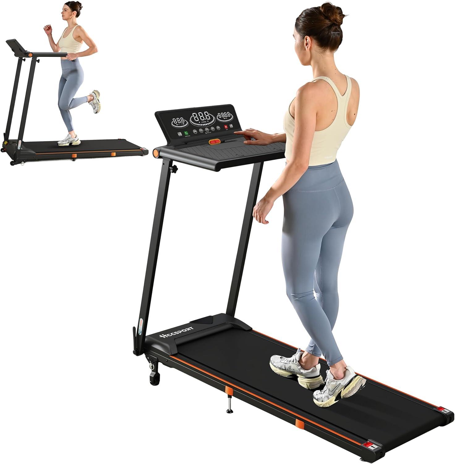 Top 3 Compact Treadmills with Built-in Workstations