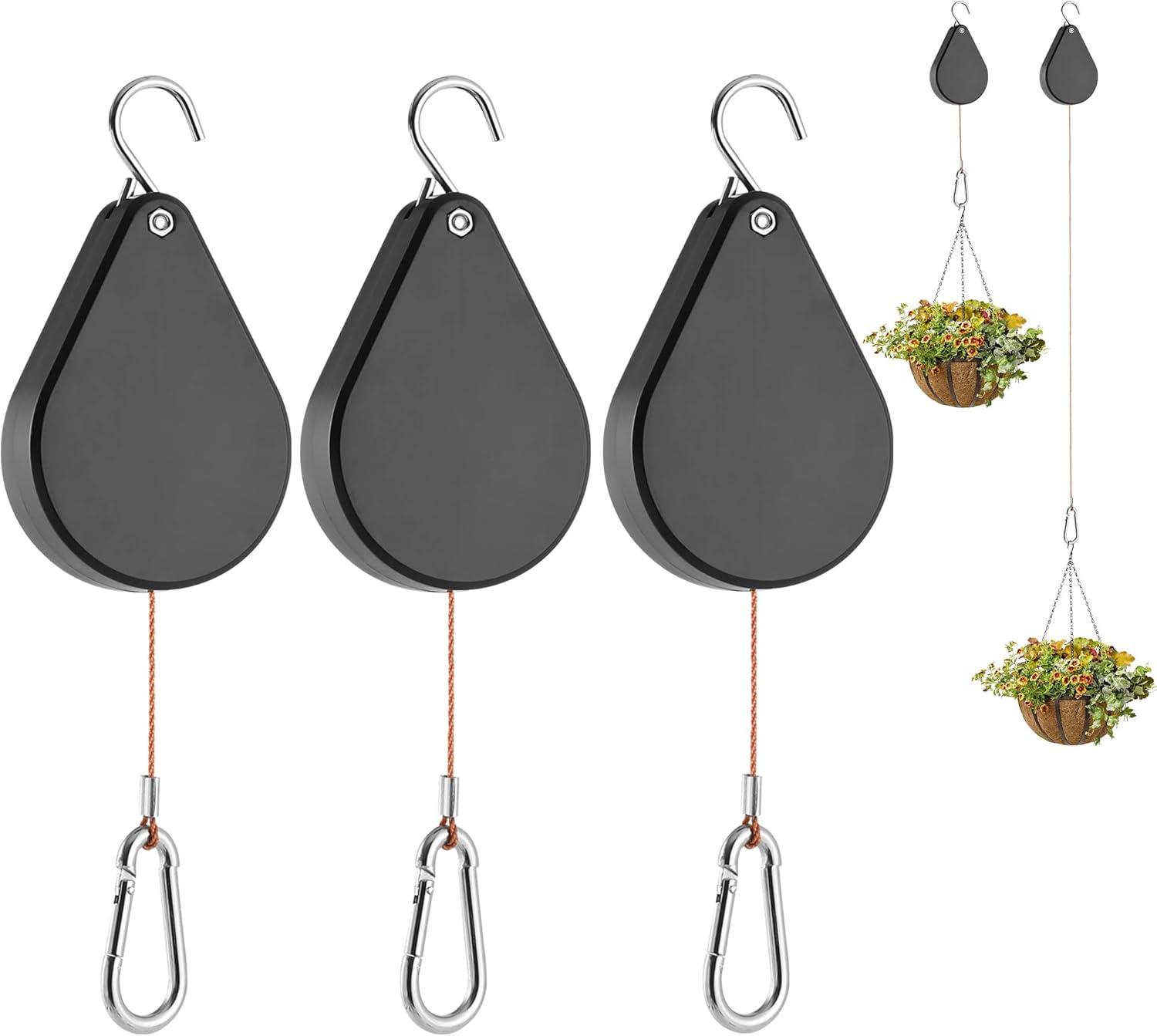 Effortlessly Elevate Plants: Best retractable Hangers
