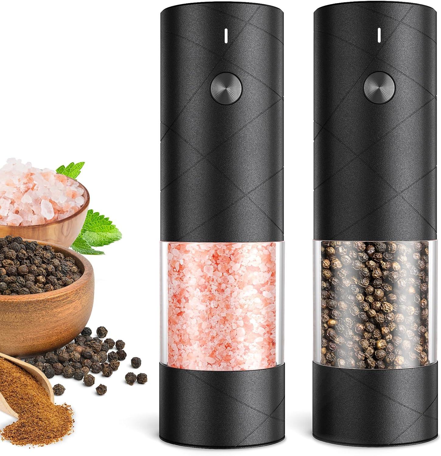 Top Rechargeable Electric salt and pepper Grinders Reviewed