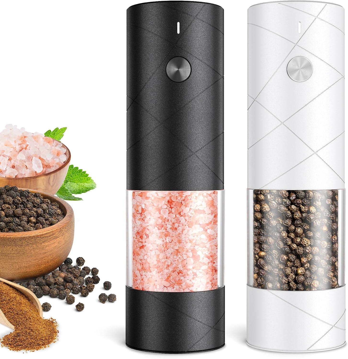 Top Rechargeable Electric Salt and Pepper Grinders Reviewed