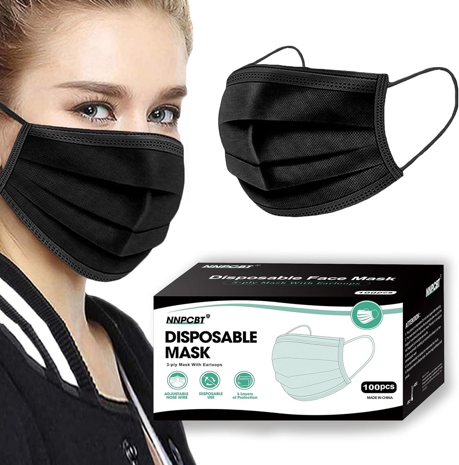 Top⁢ Black Disposable Face ⁣Masks: Comfort and protection Picks