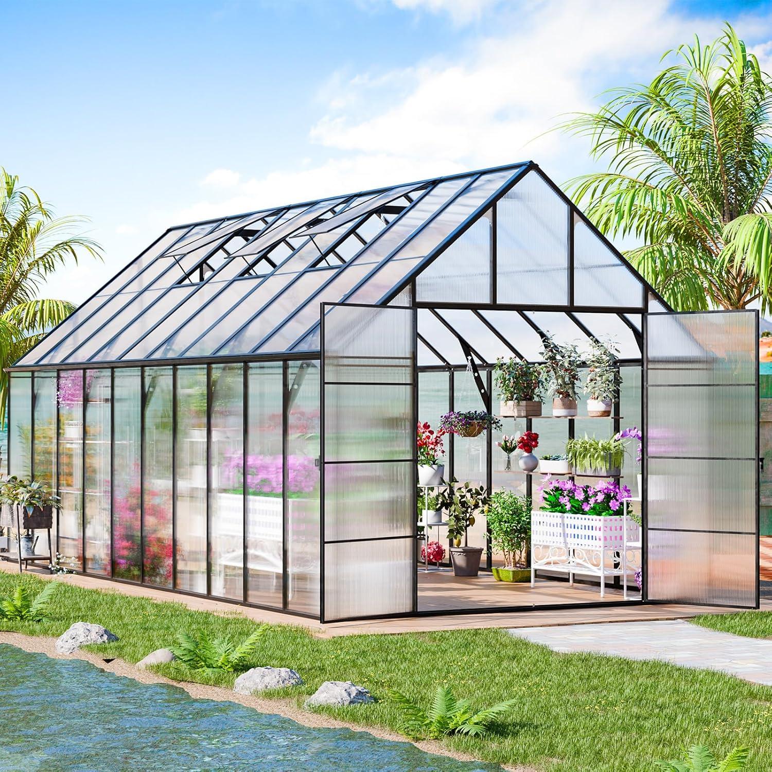 Discover CDCASA Greenhouses for Every Outdoor Space