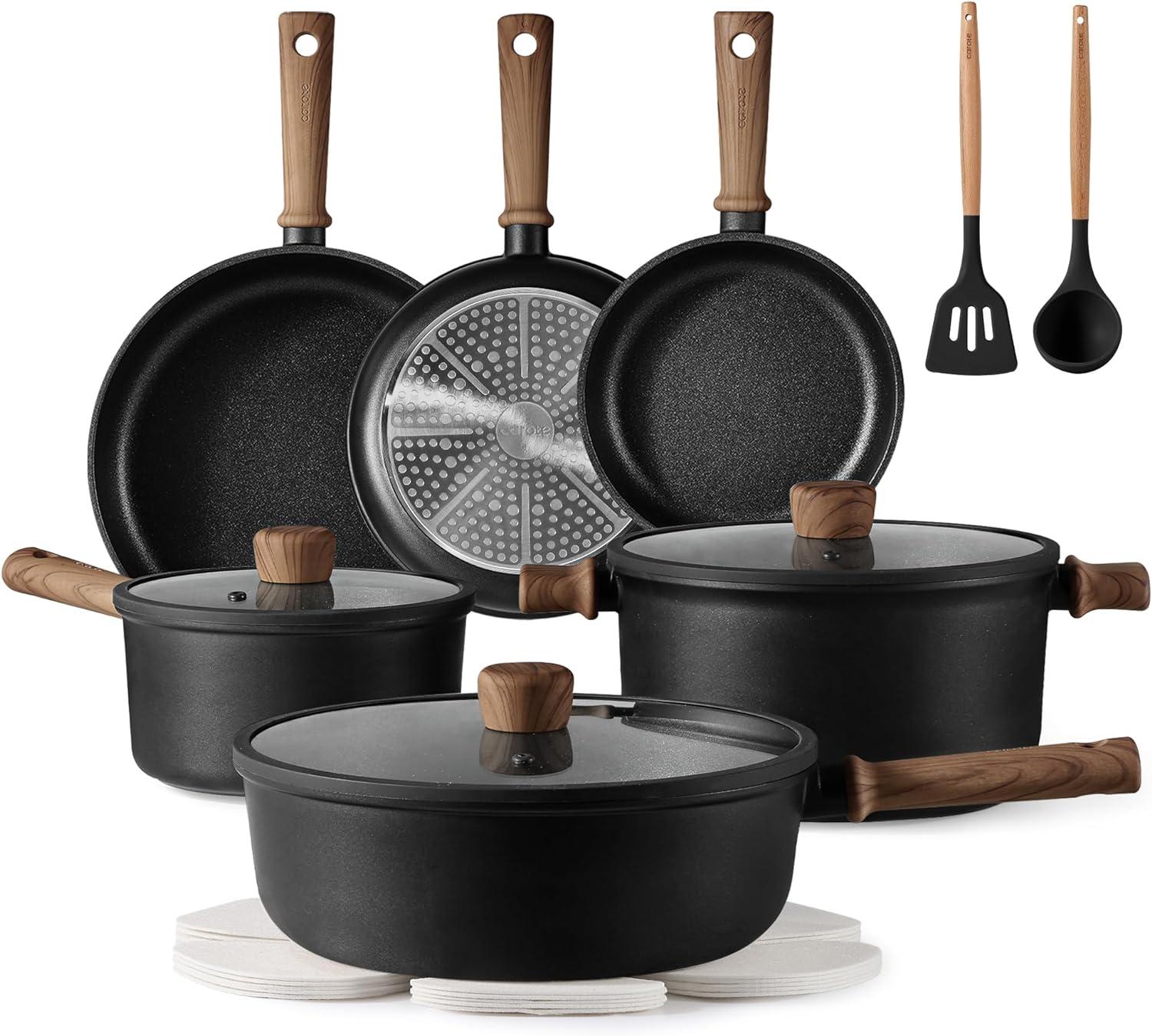 Explore CAROTE's Best Nonstick Cookware Set Options