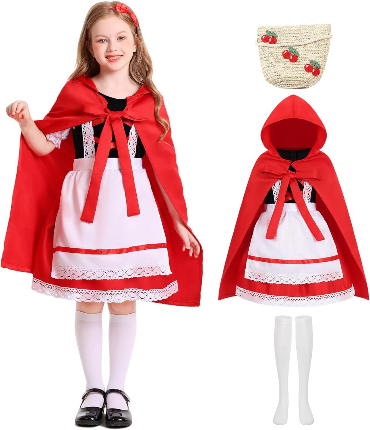 Charming Little Red Riding Hood Costumes for Kids