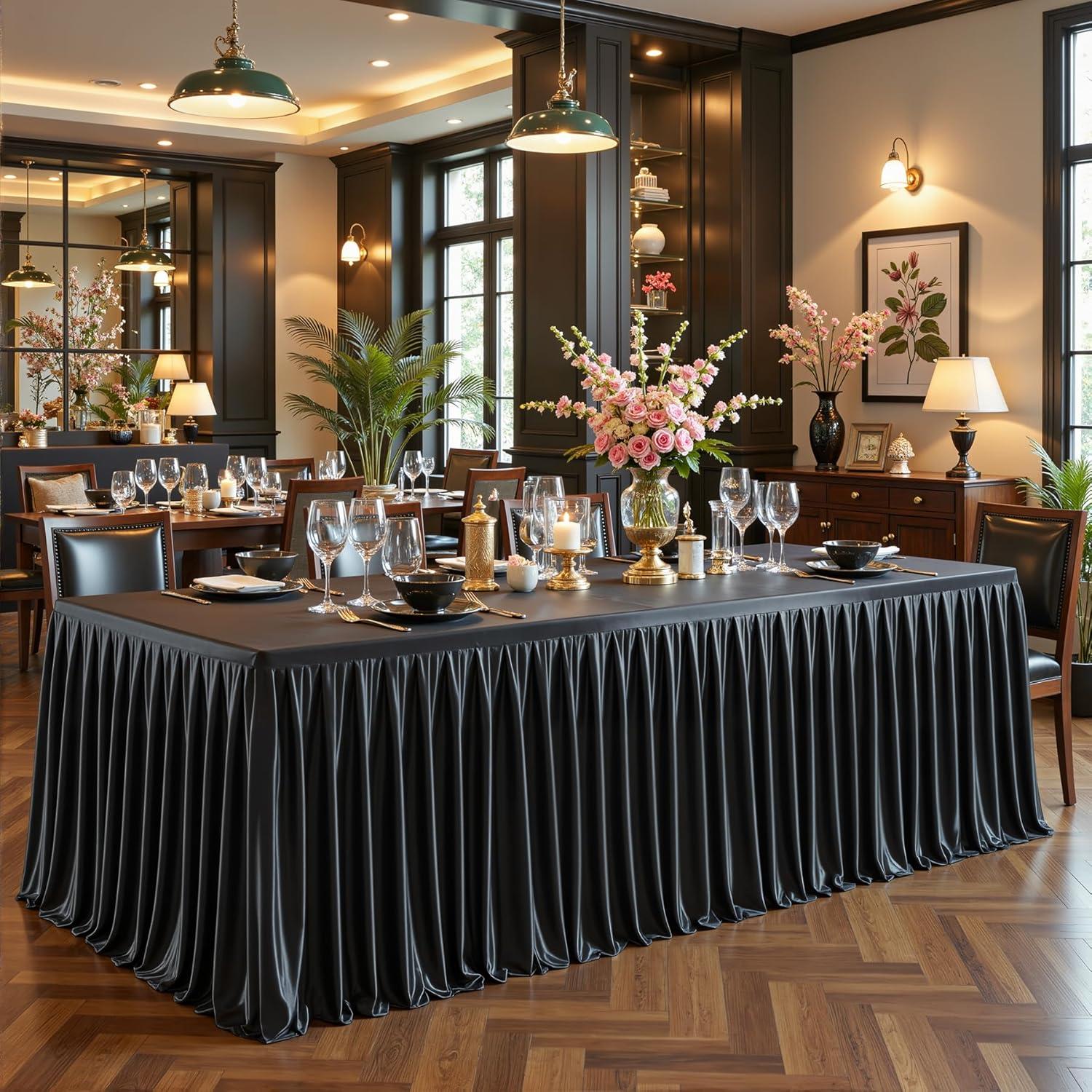 Elegant Satin Tablecloths: Perfect for any Special Event