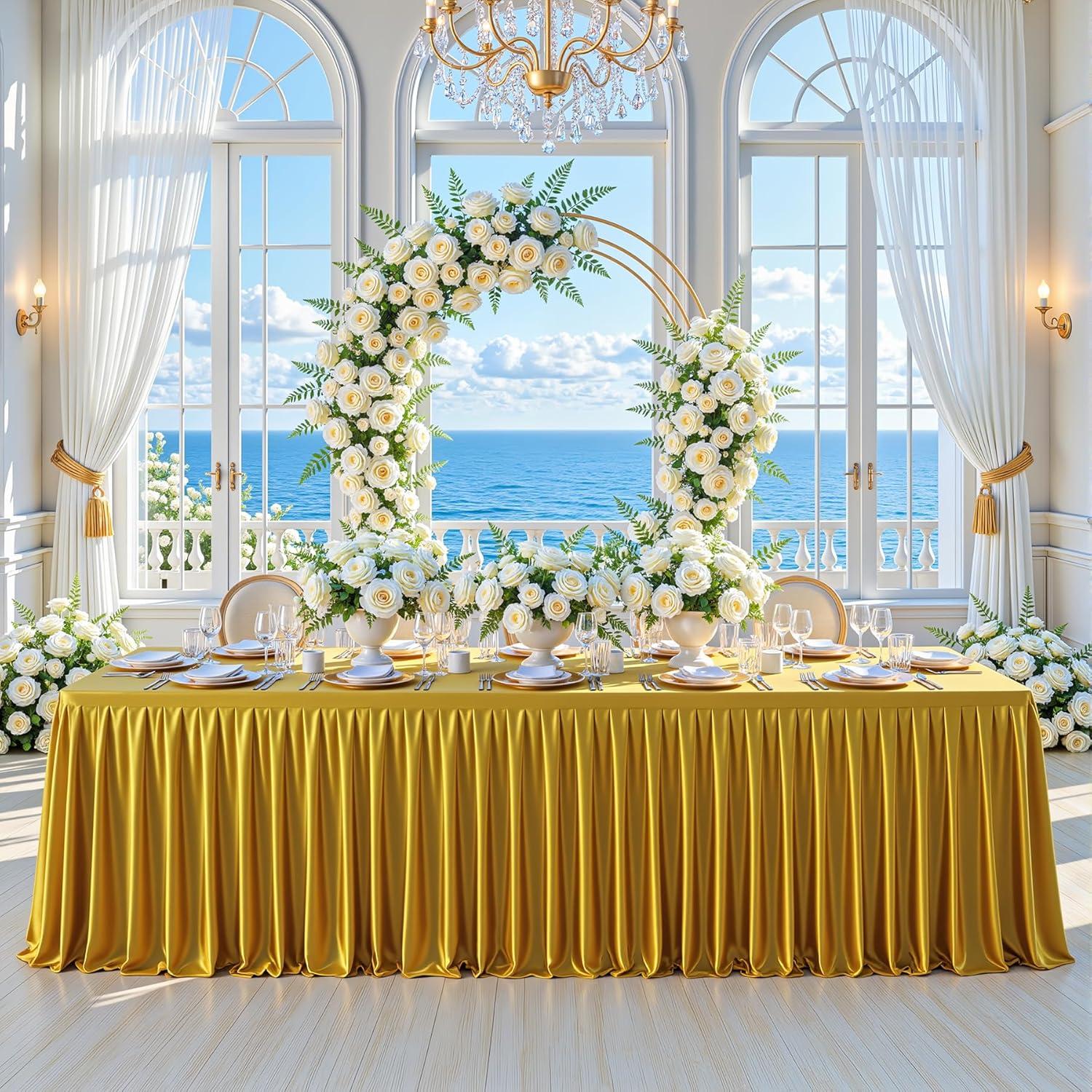 Elegant satin Tablecloths: perfect for Any Special Event