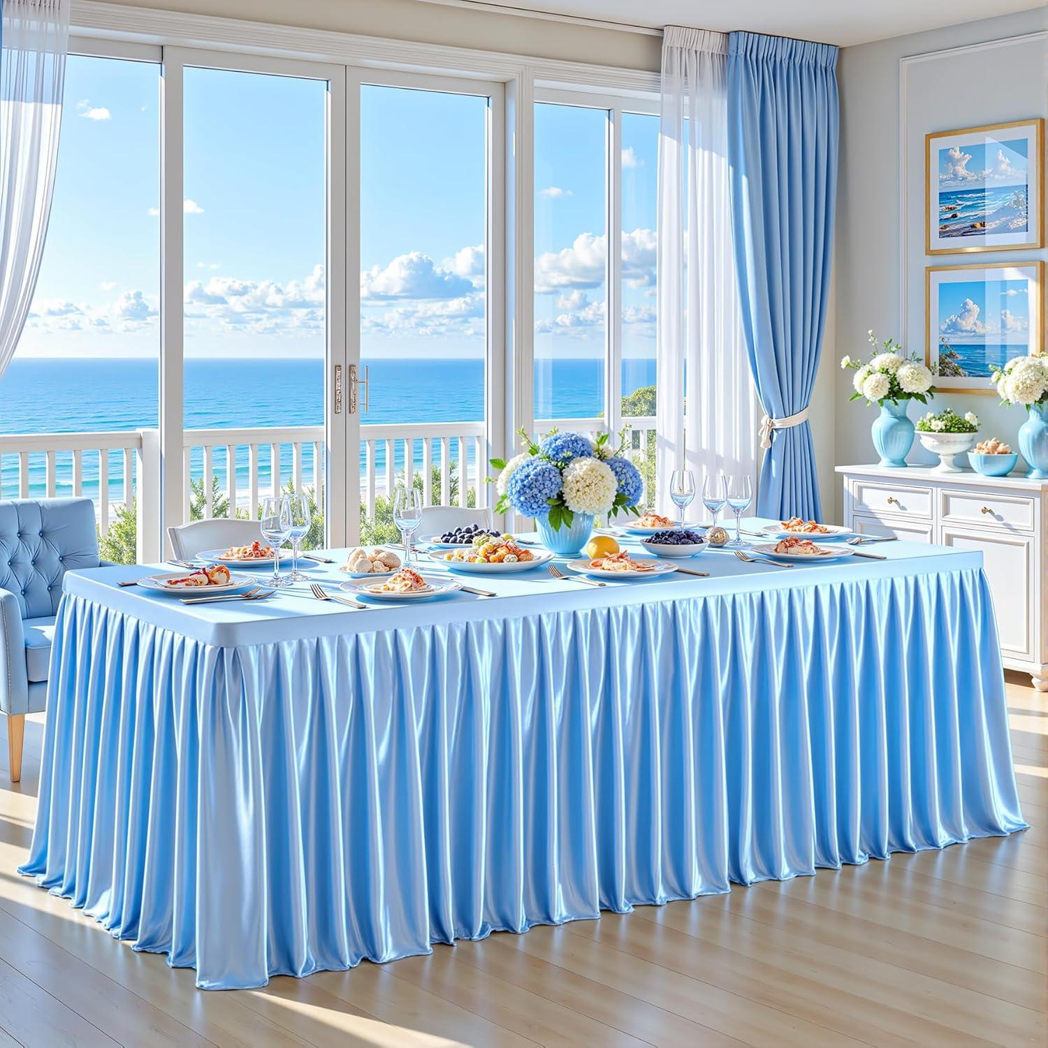 Elegant Satin Tablecloths: Perfect for Any Special Event