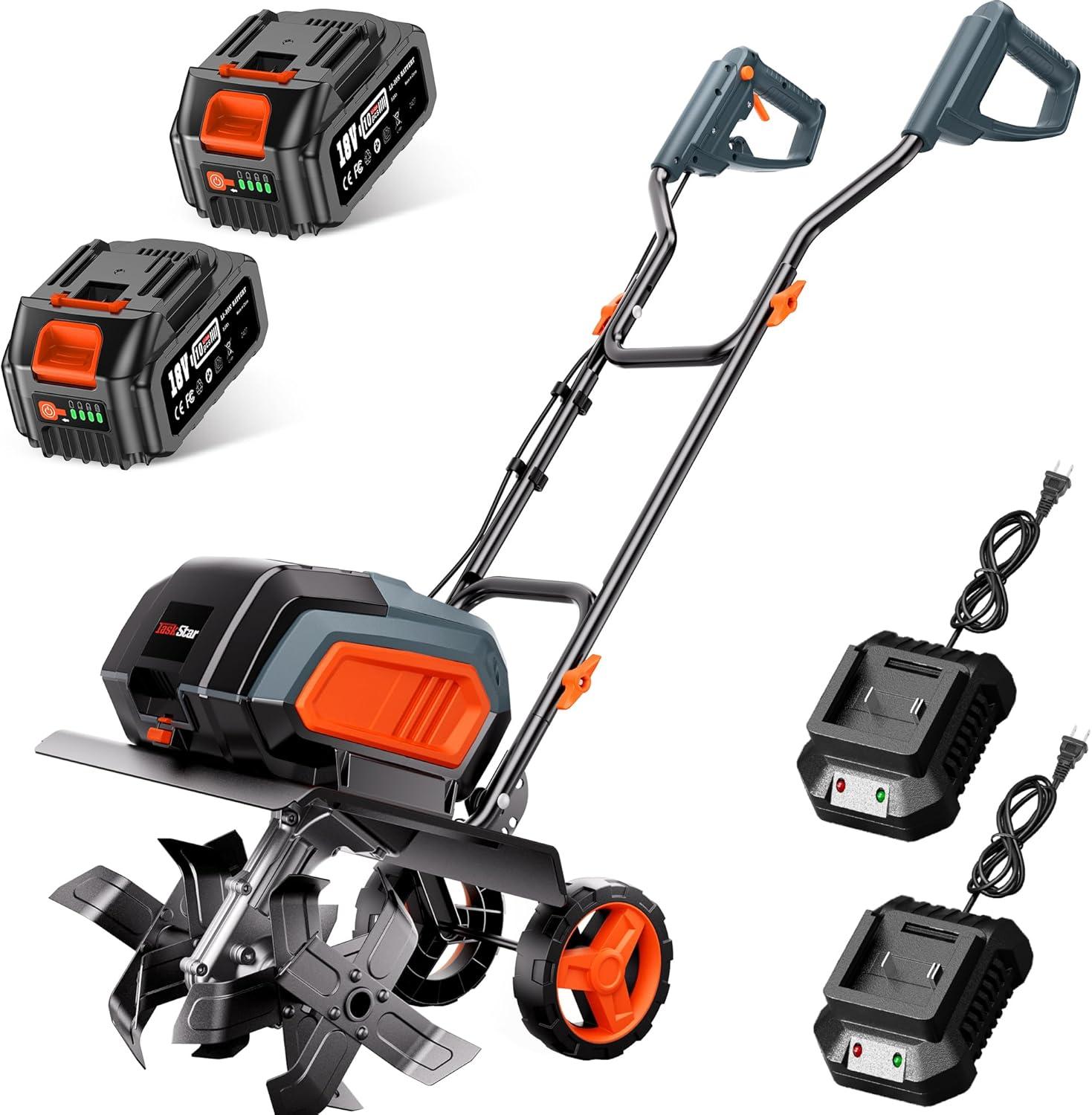Top Tiller Picks: Electric and Cordless Cultivators for You