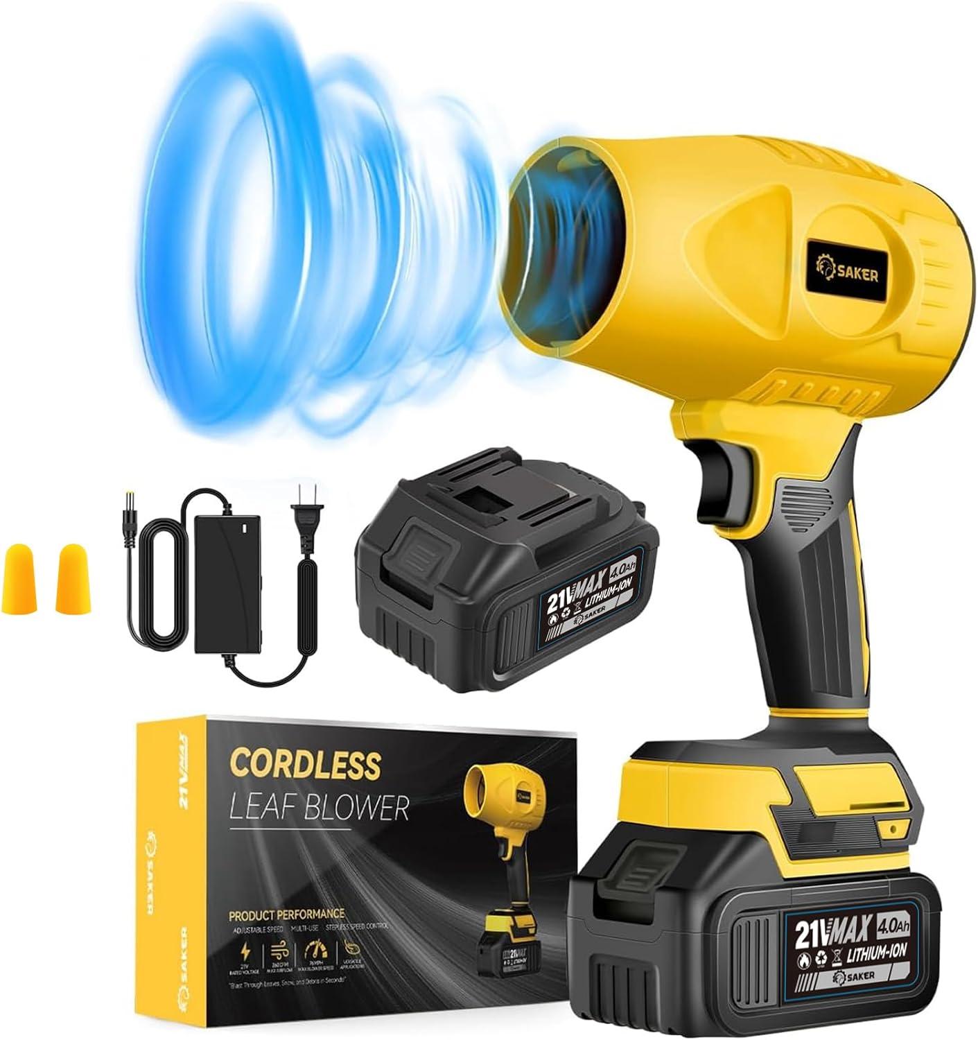 Top Cordless Leaf Blowers for Patios and Camping