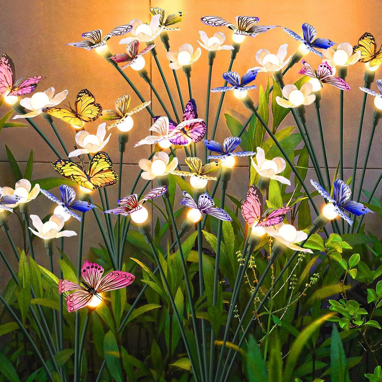 Explore Top Butterfly-Themed Outdoor Solar Garden Lights