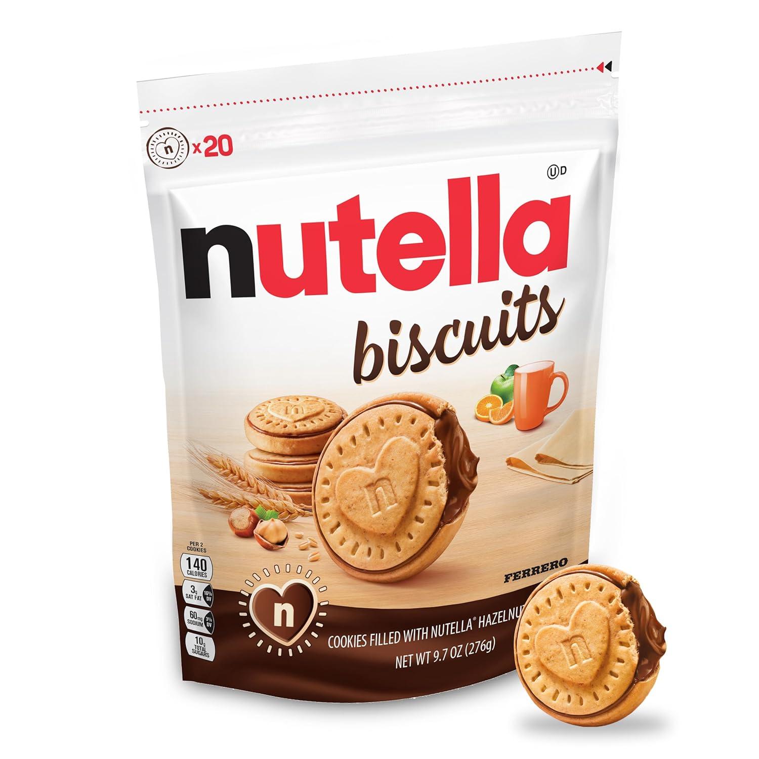 Delightful Treats: Nutella Biscuits & Snowfall Pasta