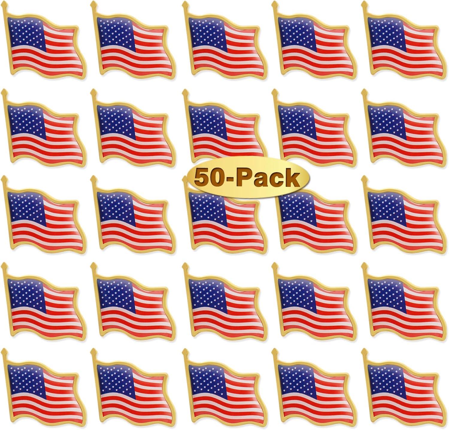 Patriotic Pins & Sunglasses for Memorial & July 4th Events