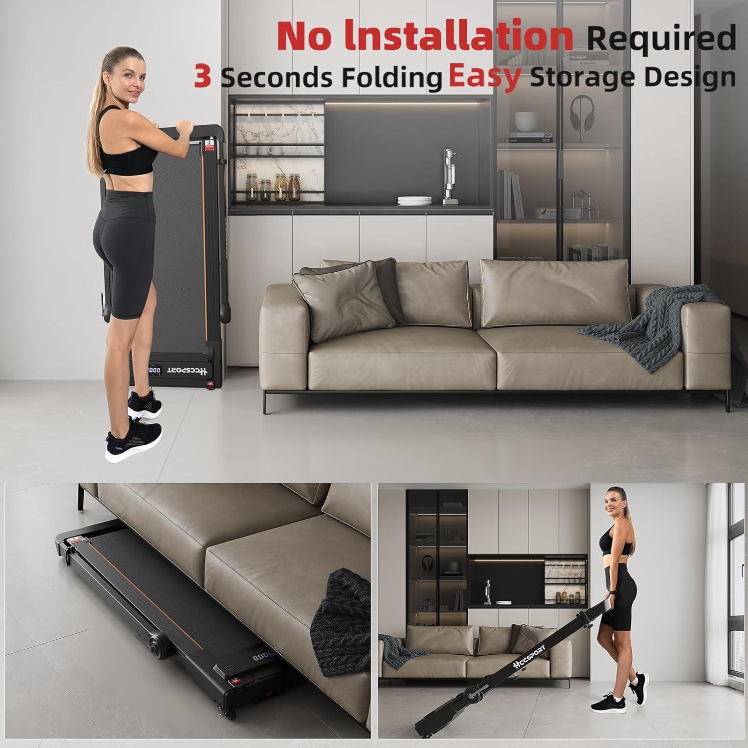 Top 3 Compact 3-in-1 Treadmills for Home and Office