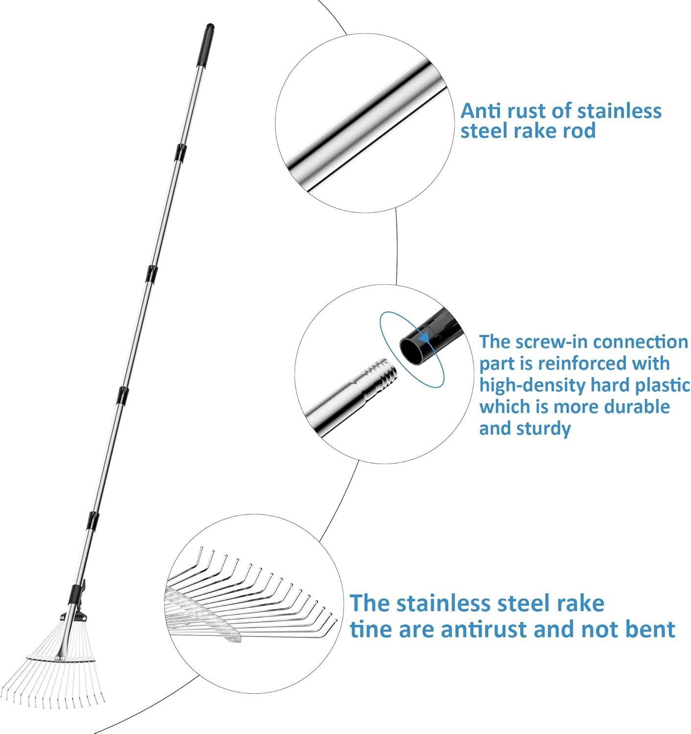 Top Adjustable Leaf Rakes for Effortless Lawn Care