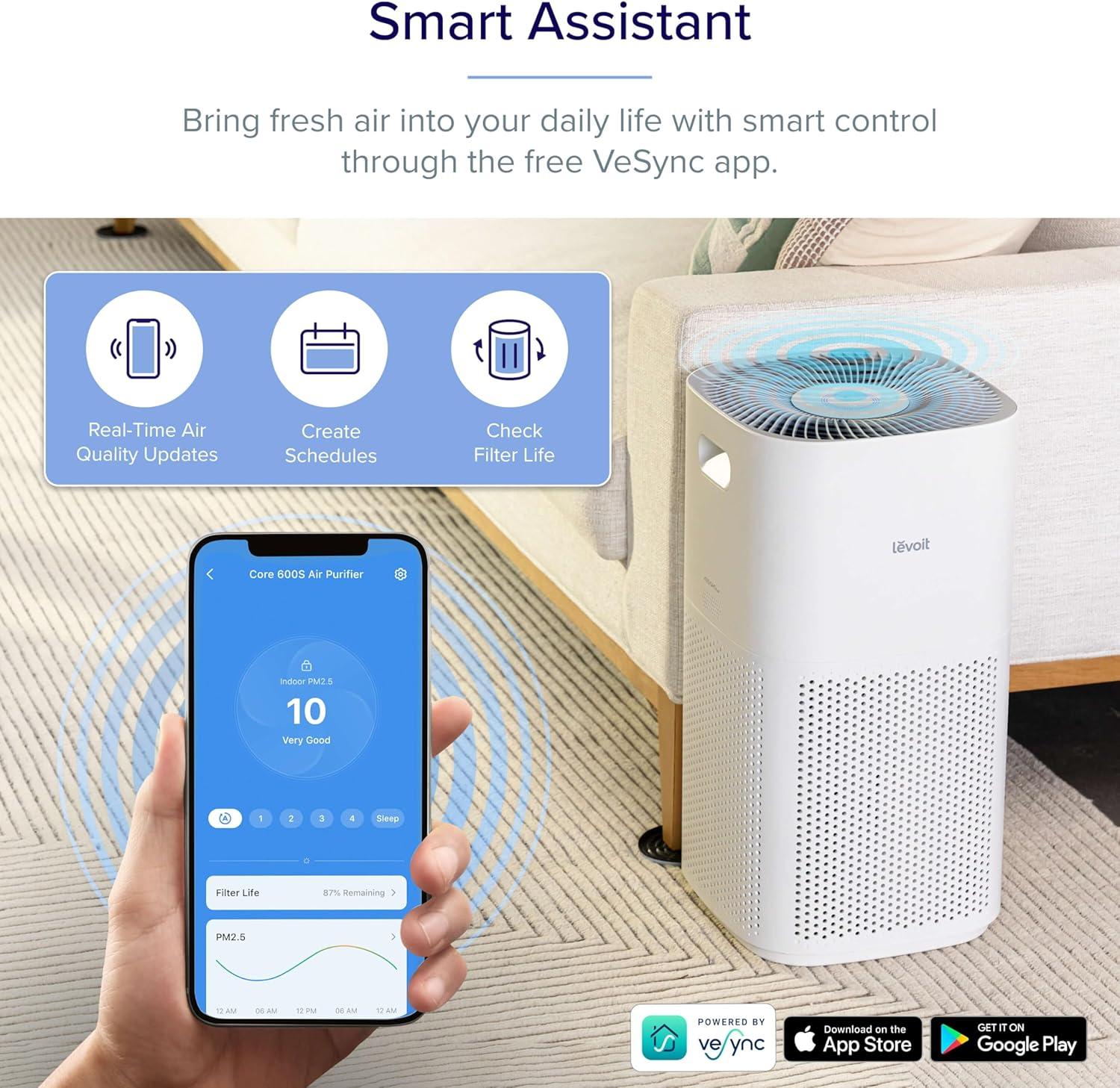 Top LEVOIT Air Purifiers for Every Home and Room Size