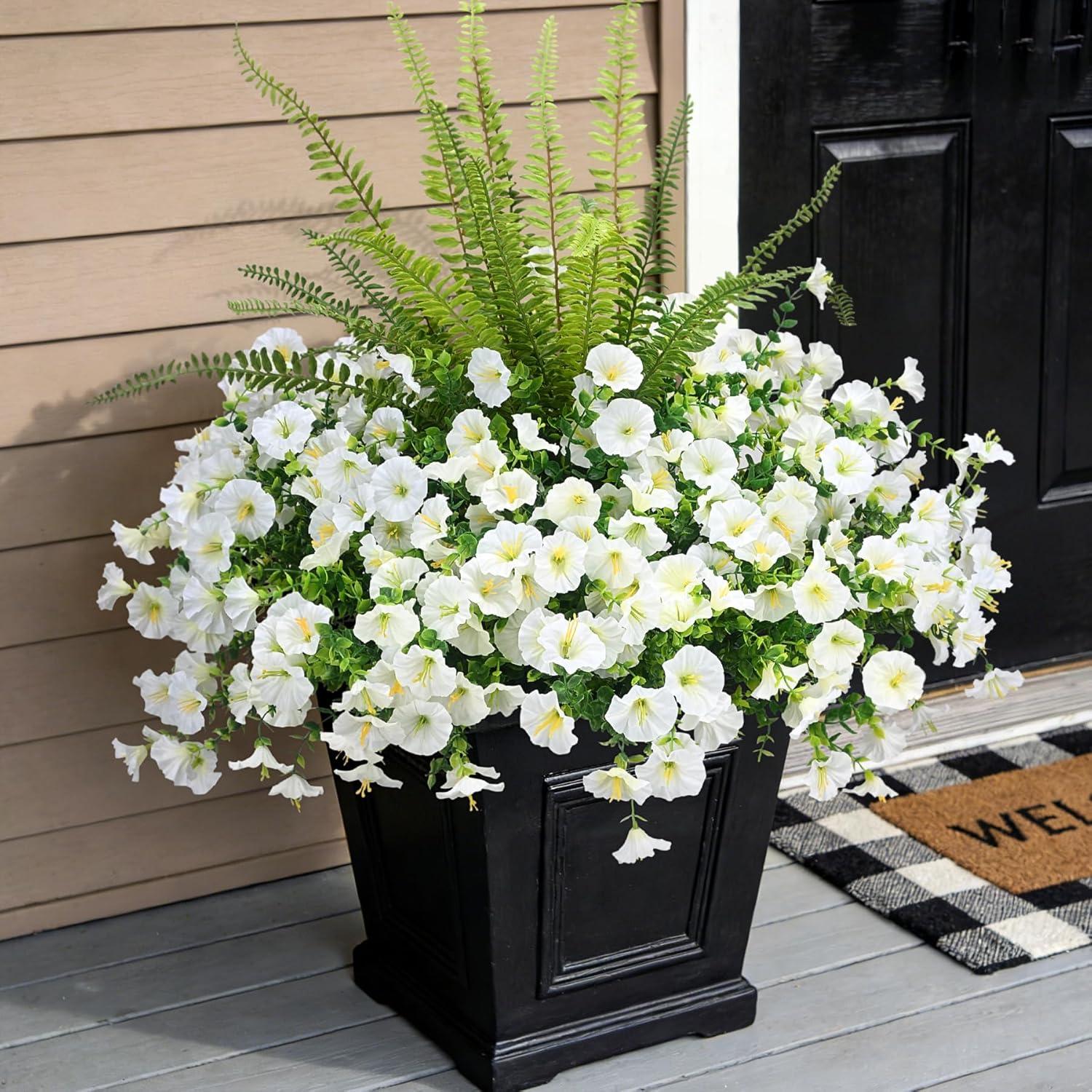 Vibrant UV-Resistant Faux Flowers for Any Outdoor Space