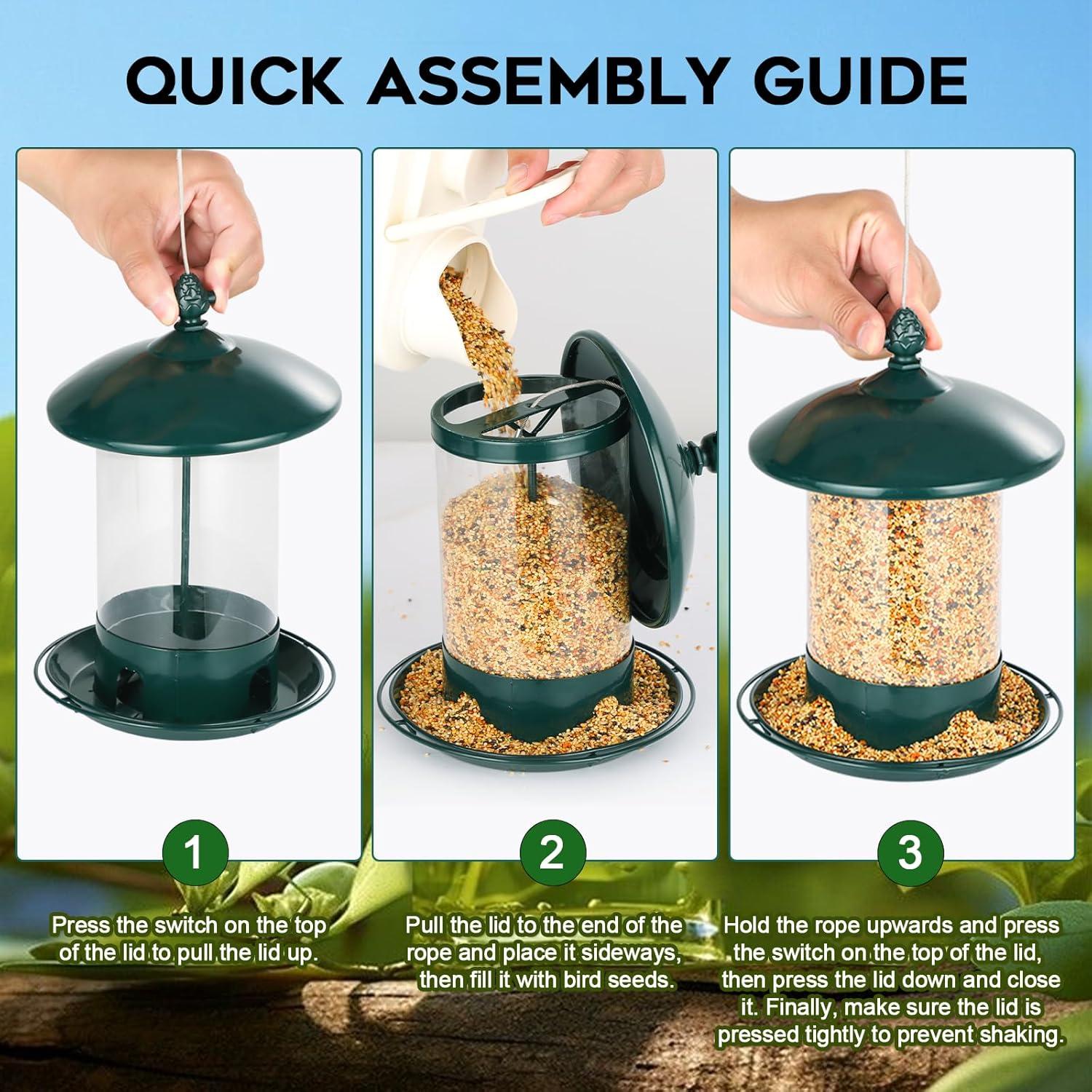Top metal Bird Feeders for Outdoor Bird Lovers