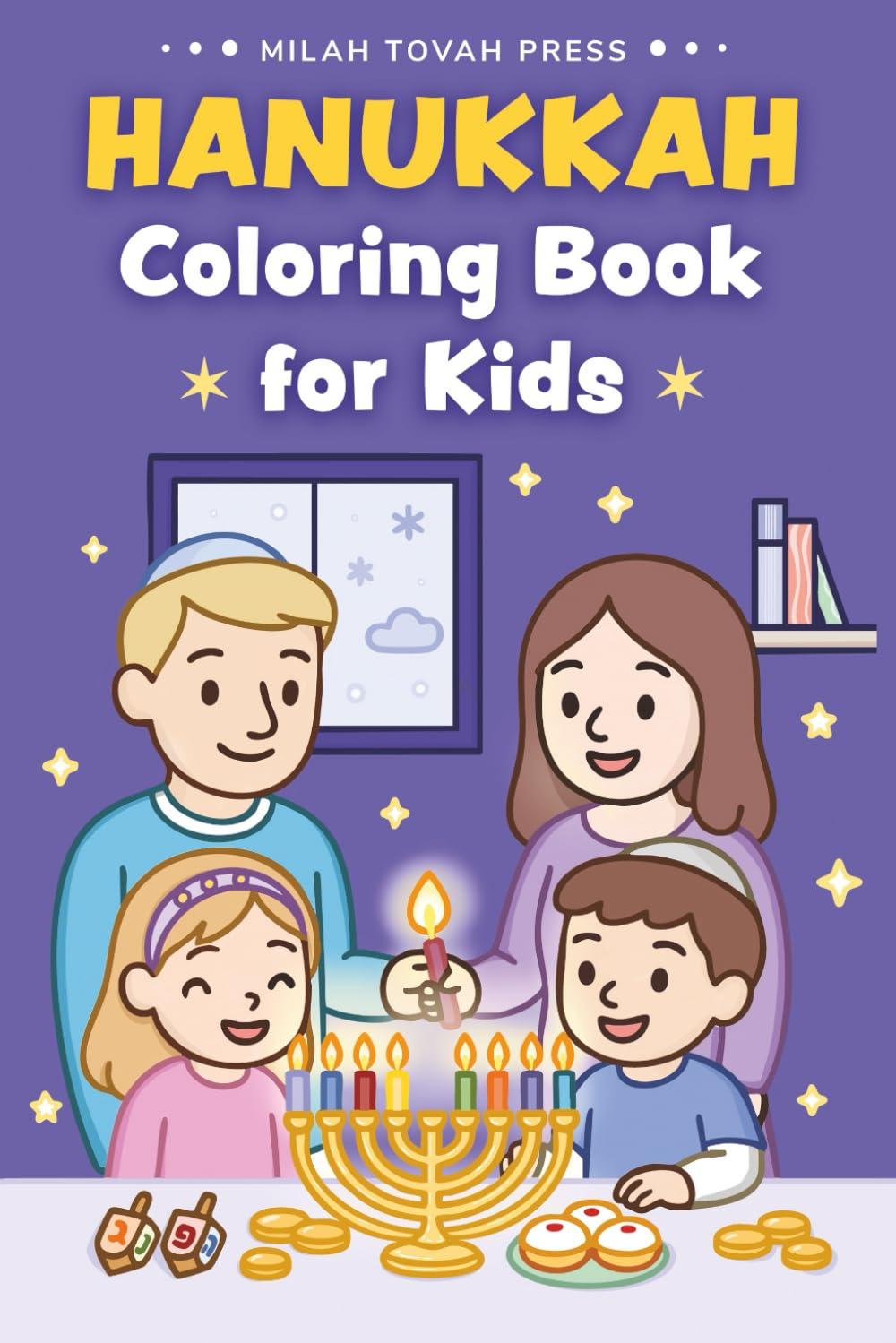 Top Hanukkah Gifts for Kids: Coloring Books & More!
