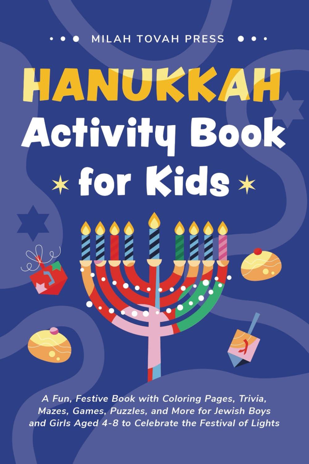 Top Hanukkah Gifts for Kids: Coloring Books & More!
