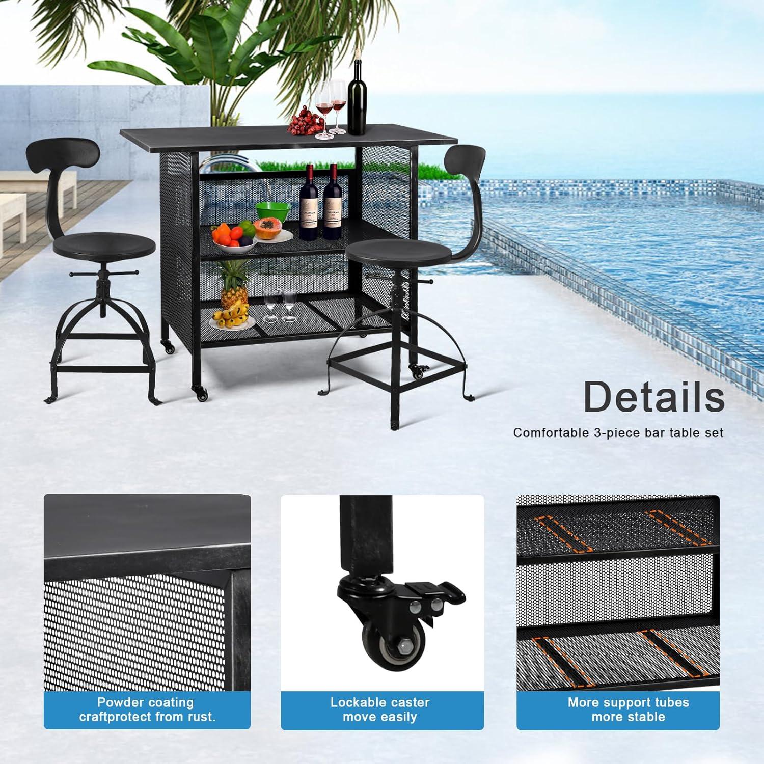 Discover Chic and Functional Rolling Bar Carts