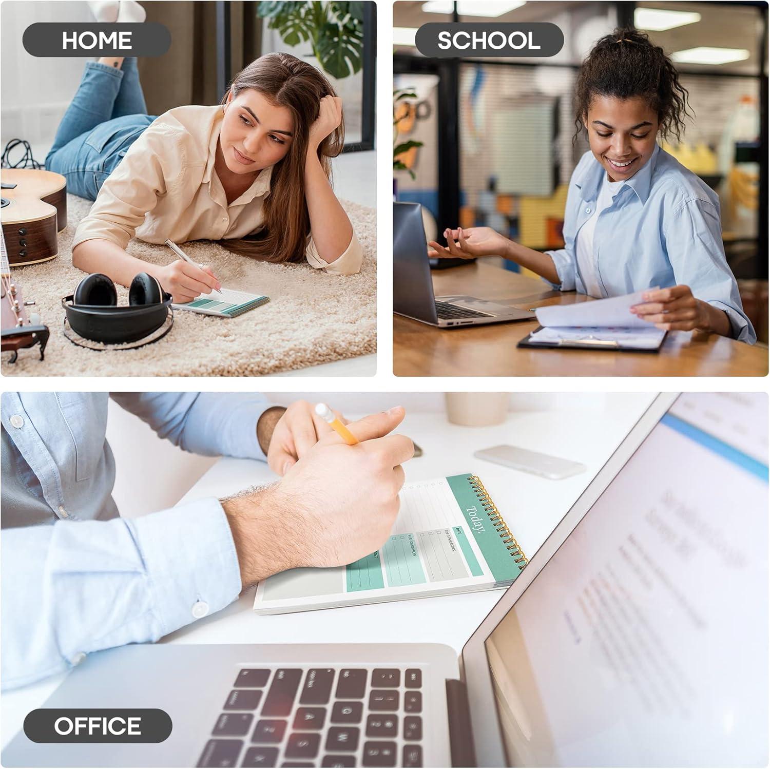 Essential Office Supplies: Clips and To-Do List Notepads
