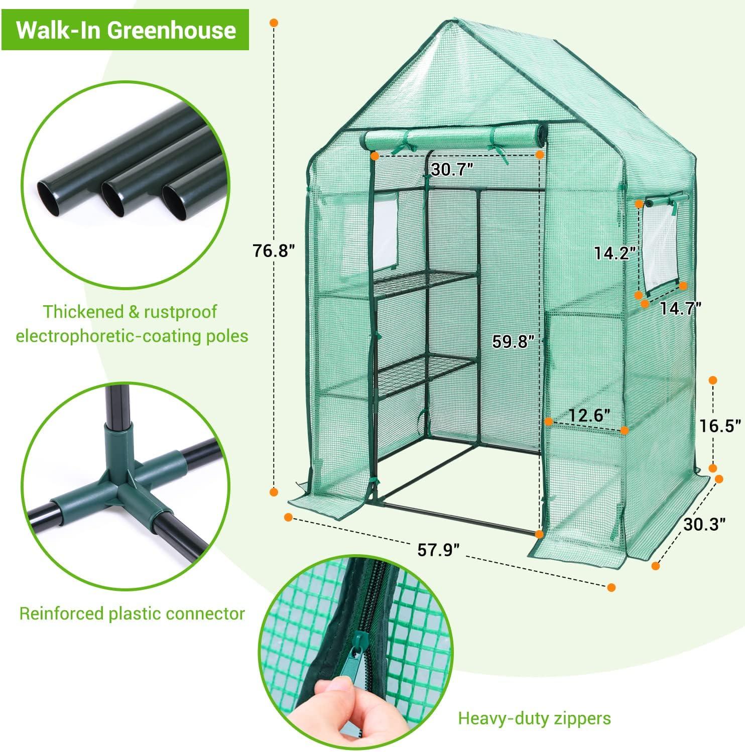 Top Greenhouses: Ohuhu and EAGLE PEAK Reviewed