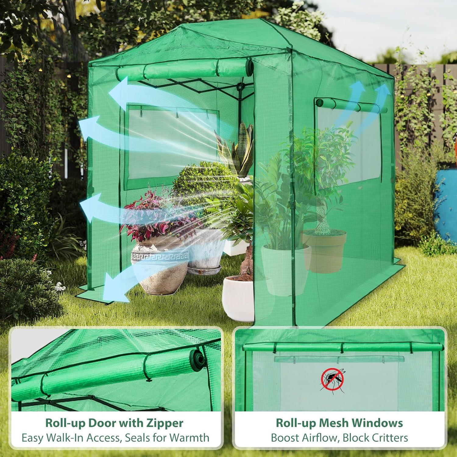 Top Greenhouses: Ohuhu and EAGLE PEAK Reviewed