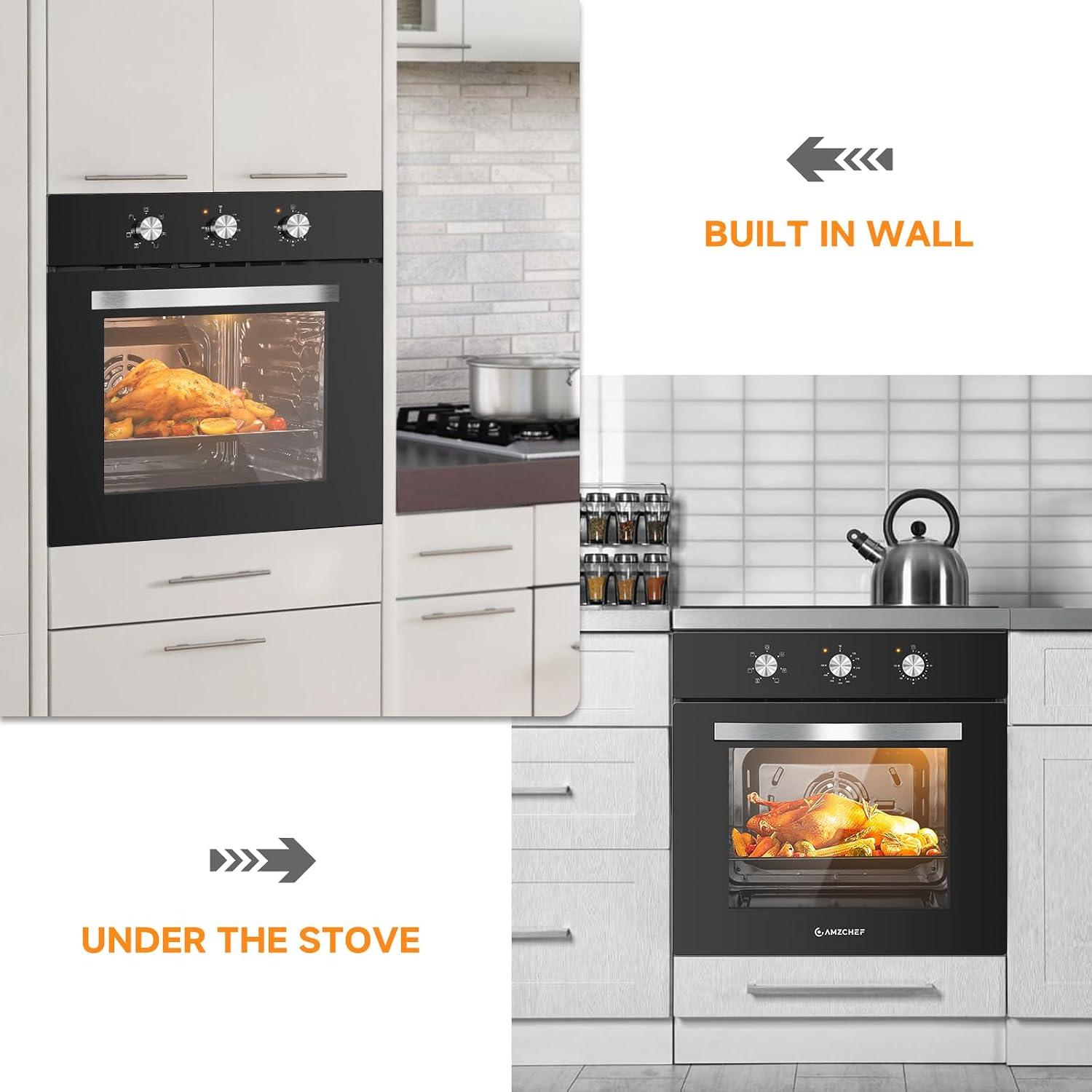 Comparing Popular AMZCHEF 24″ Wall Ovens for Your Kitchen