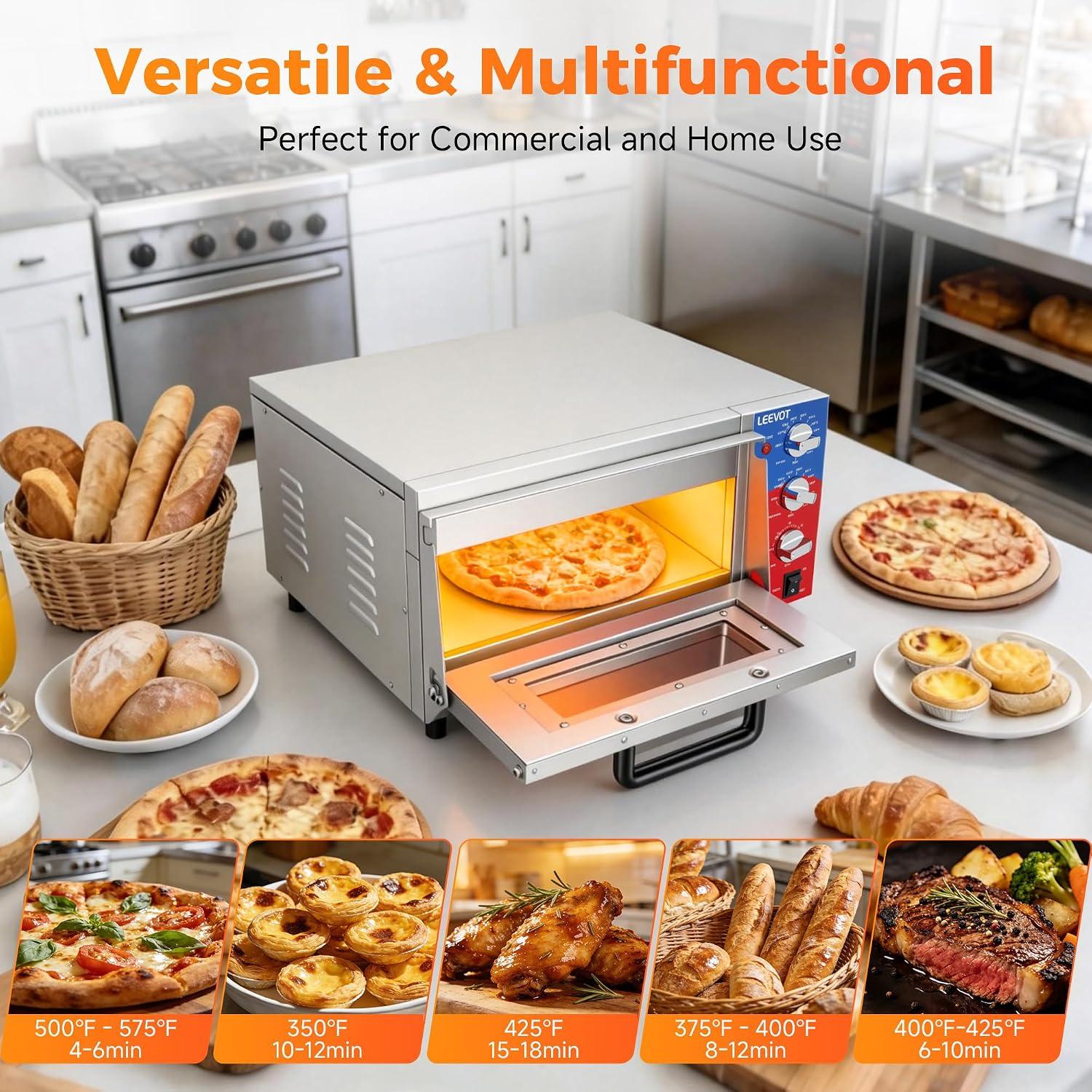 Essential LEEVOT Commercial Mixers & Pizza Oven Roundup