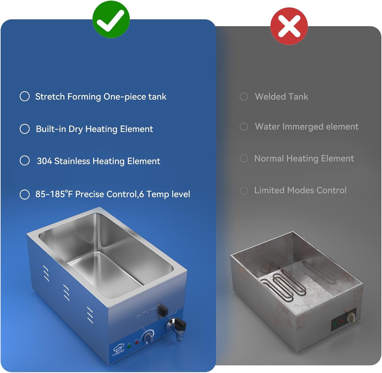 Warm Up Your Events: TOPKITCH Commercial Food Warmers