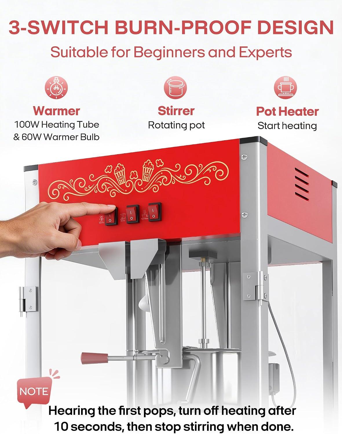 Top Popcorn Machines: Review of Premium Cart Models