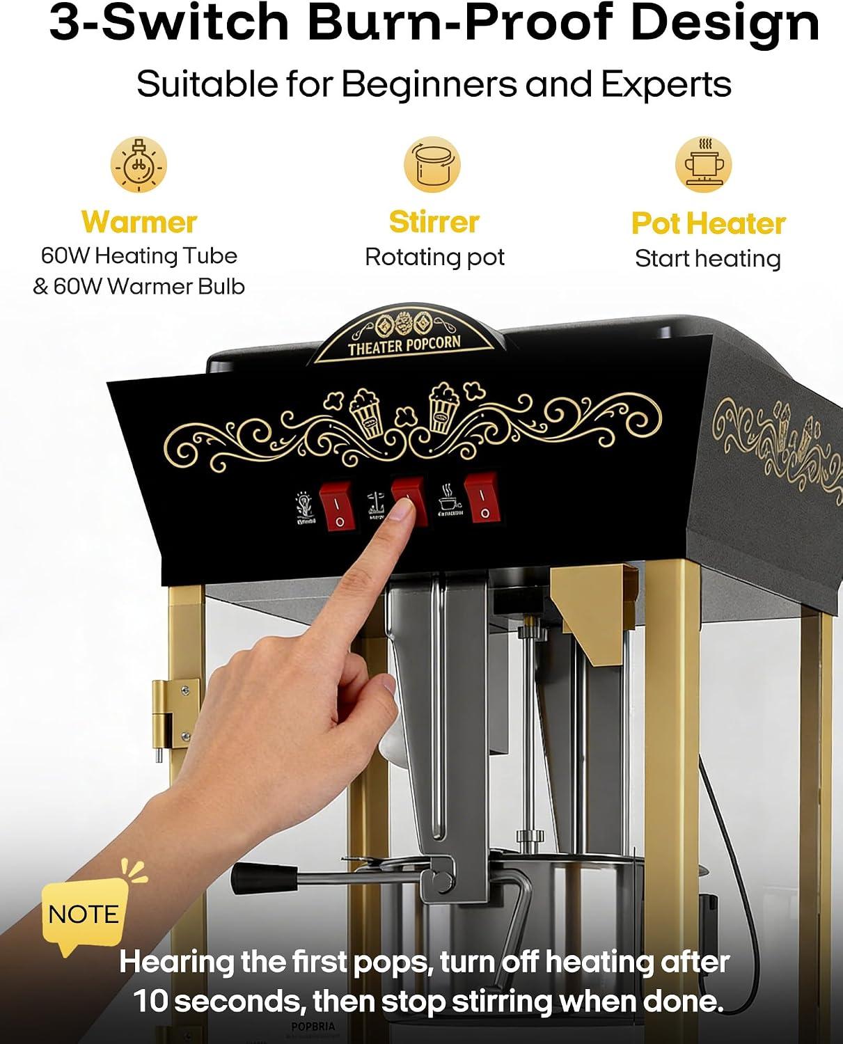 Top popcorn Machines: Review of Premium Cart Models